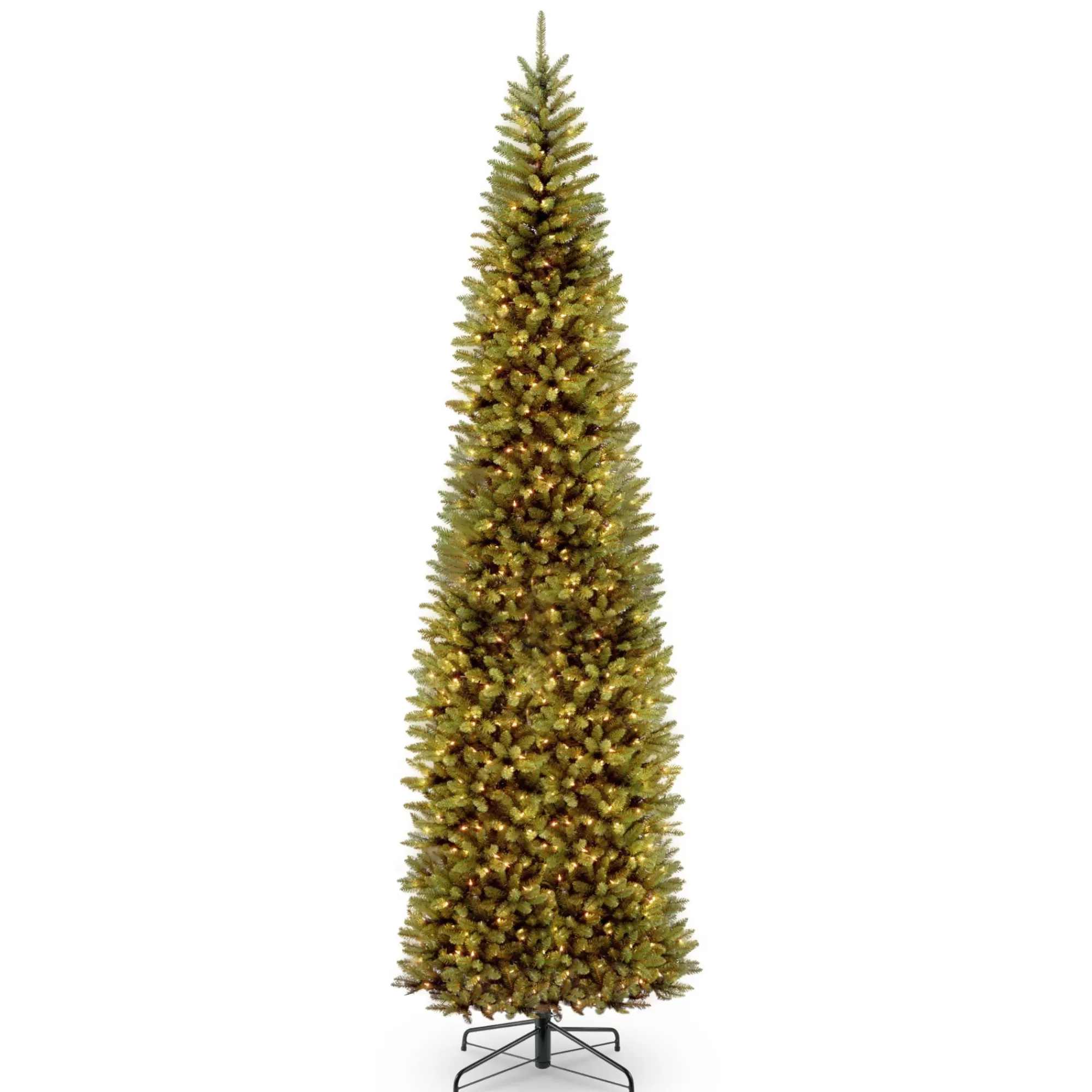 Christmas Central 12' Slim Kingswood Fir Artificial Christmas Tree, Clear Lights< Pre-Lit