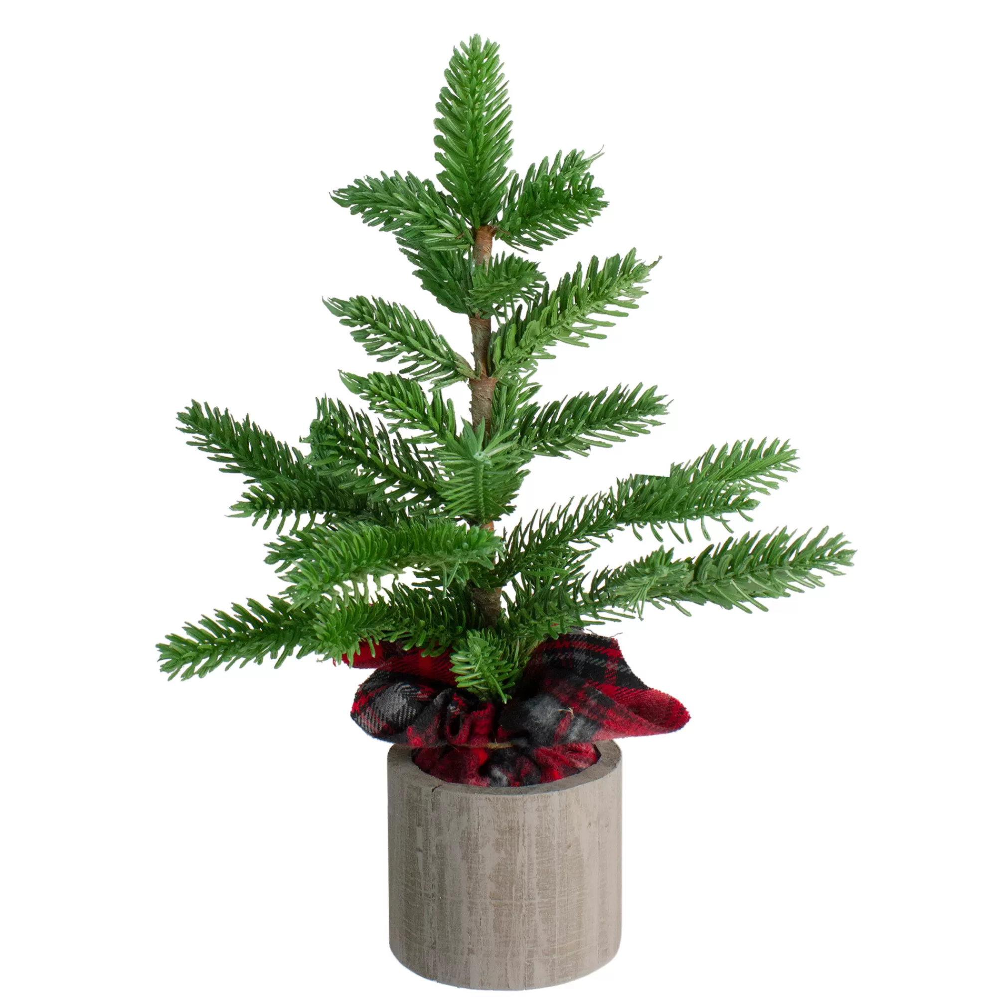 Northlight 1.3' Potted Pine Medium Artificial Tabletop Christmas Tree - Unlit< Potted