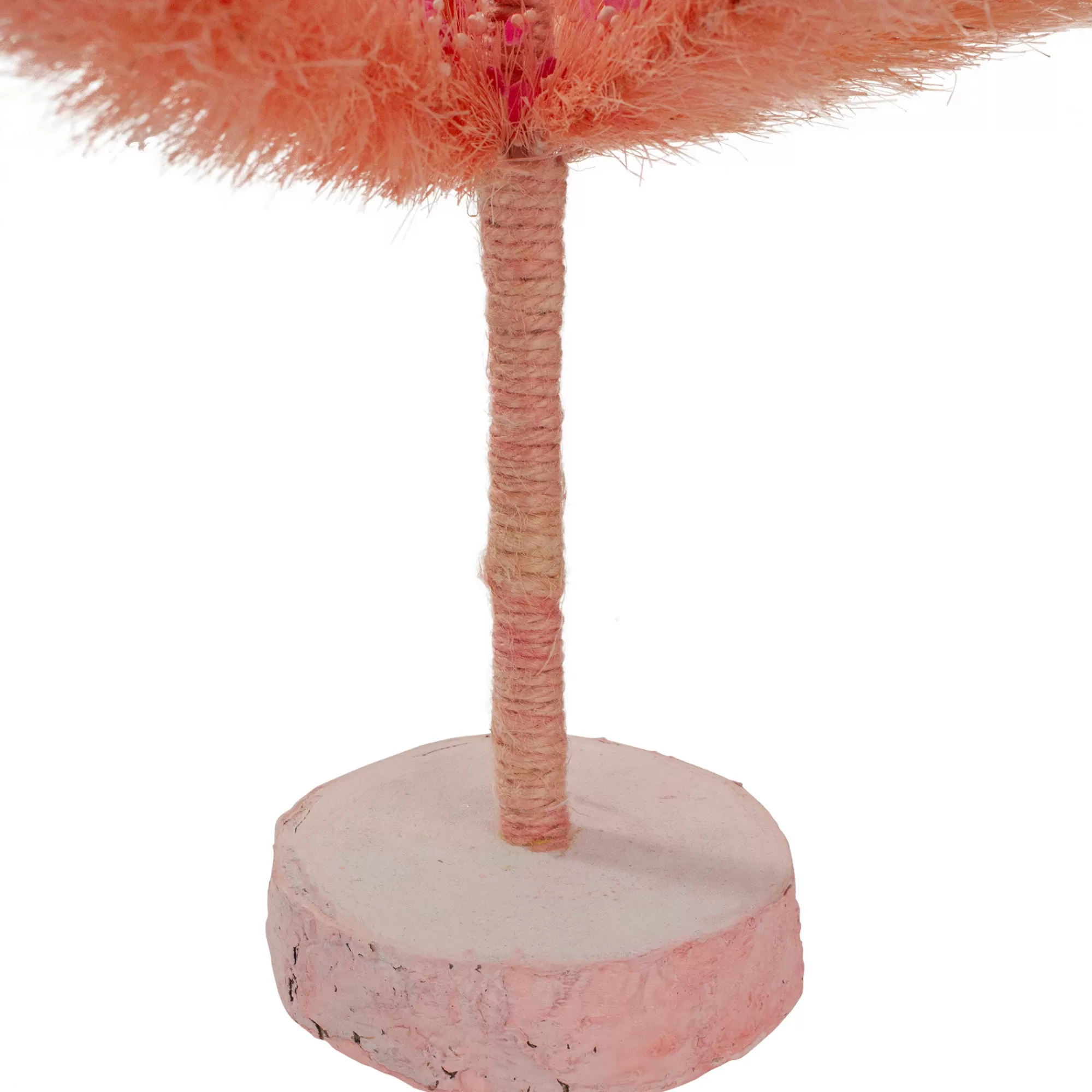 Northlight 2.5' Pastel Peach Sisal Pine Artificial Easter Tree< Colorful