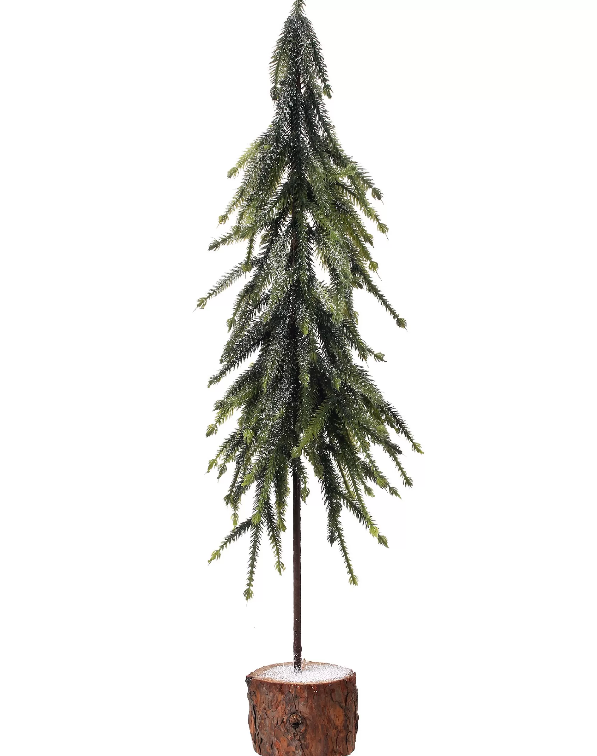 Contemporary Home Living 2' Frosted Alpine Artificial Christmas Tree, Unlit< Alpine