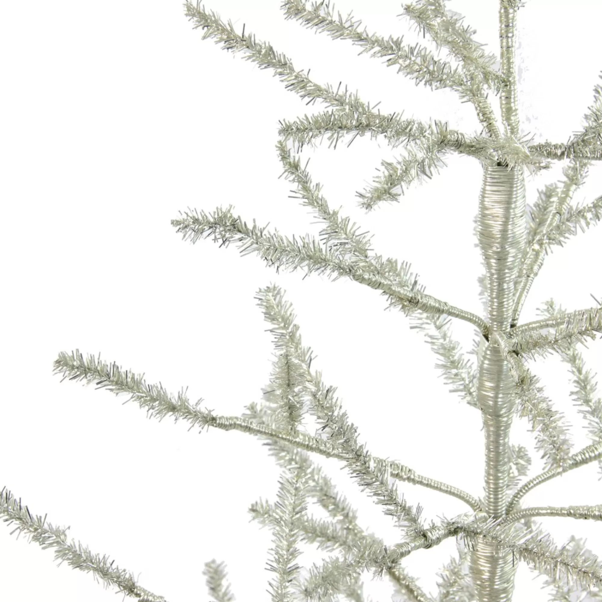 Northlight Unlit-3' Fullchampagne Tinsel Artificial Christmas Twig Tree - Unlit