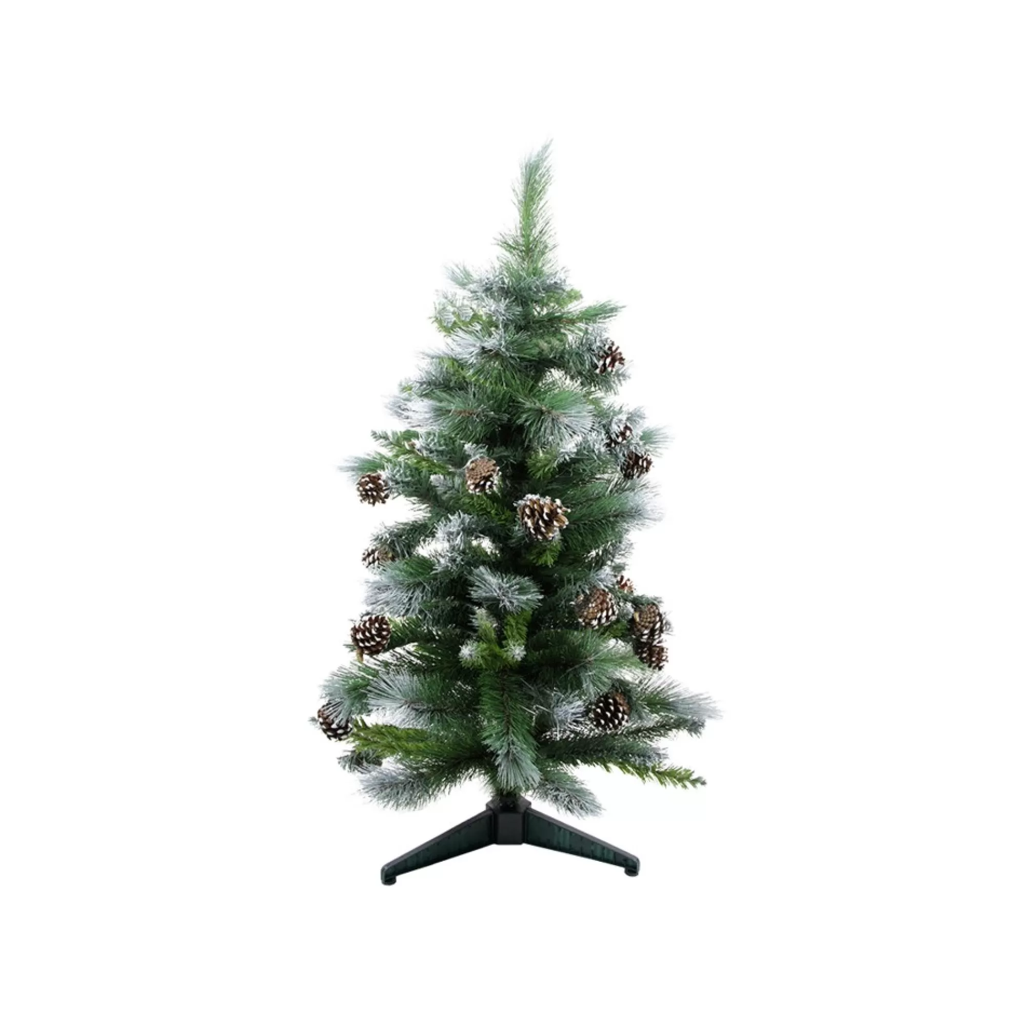 Darice Unlit-3' Green Frosted Glacier Pine Artificial Christmas Tree - Unlit