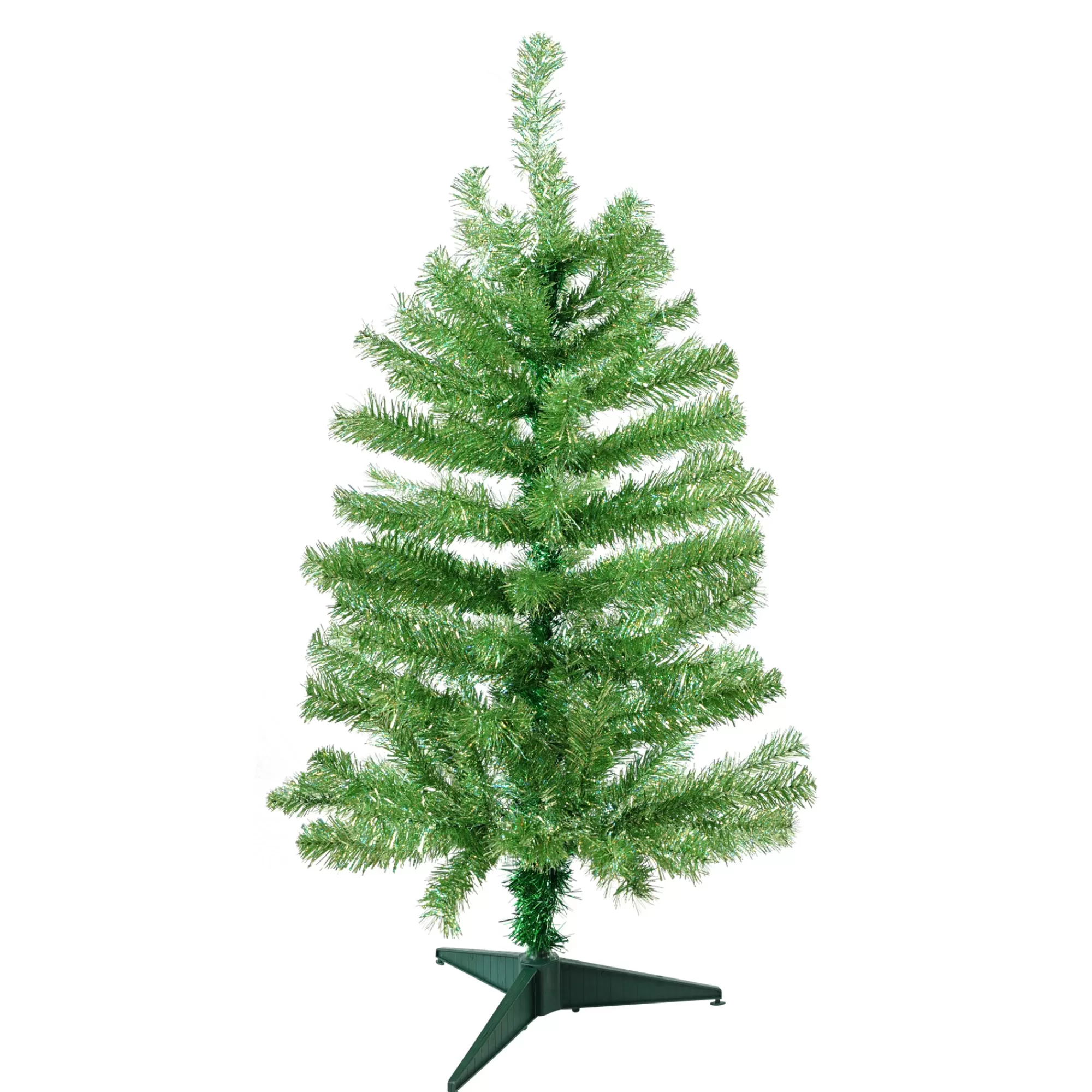 Paul Minor 3' Greenlime Noble Pine Artificial Christmas Tree - Unlit< Colorful