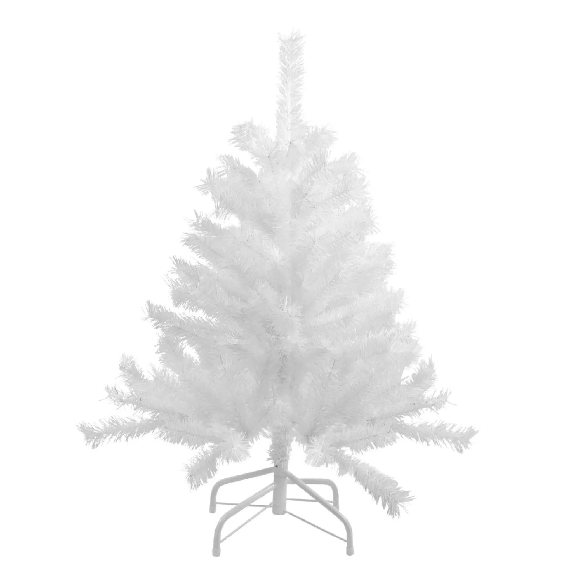 Northlight Unlit-3' Icy White Iridescent Spruce Artificial Christmas Tree - Unlit