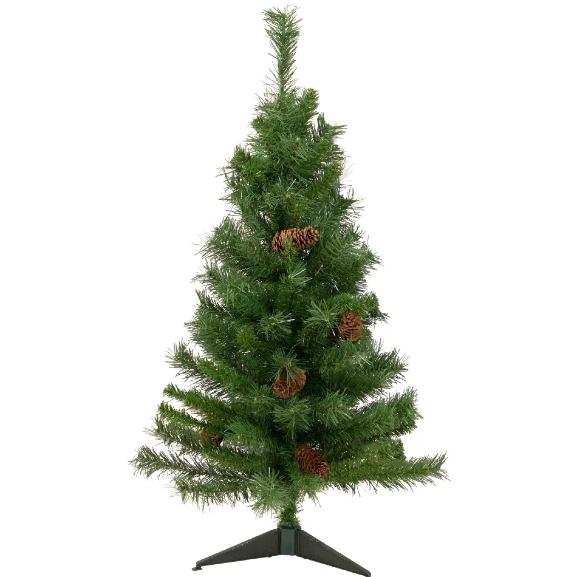 Northlight Unlit-3' Medium Black River Pine Artificial Christmas Tree - Unlit