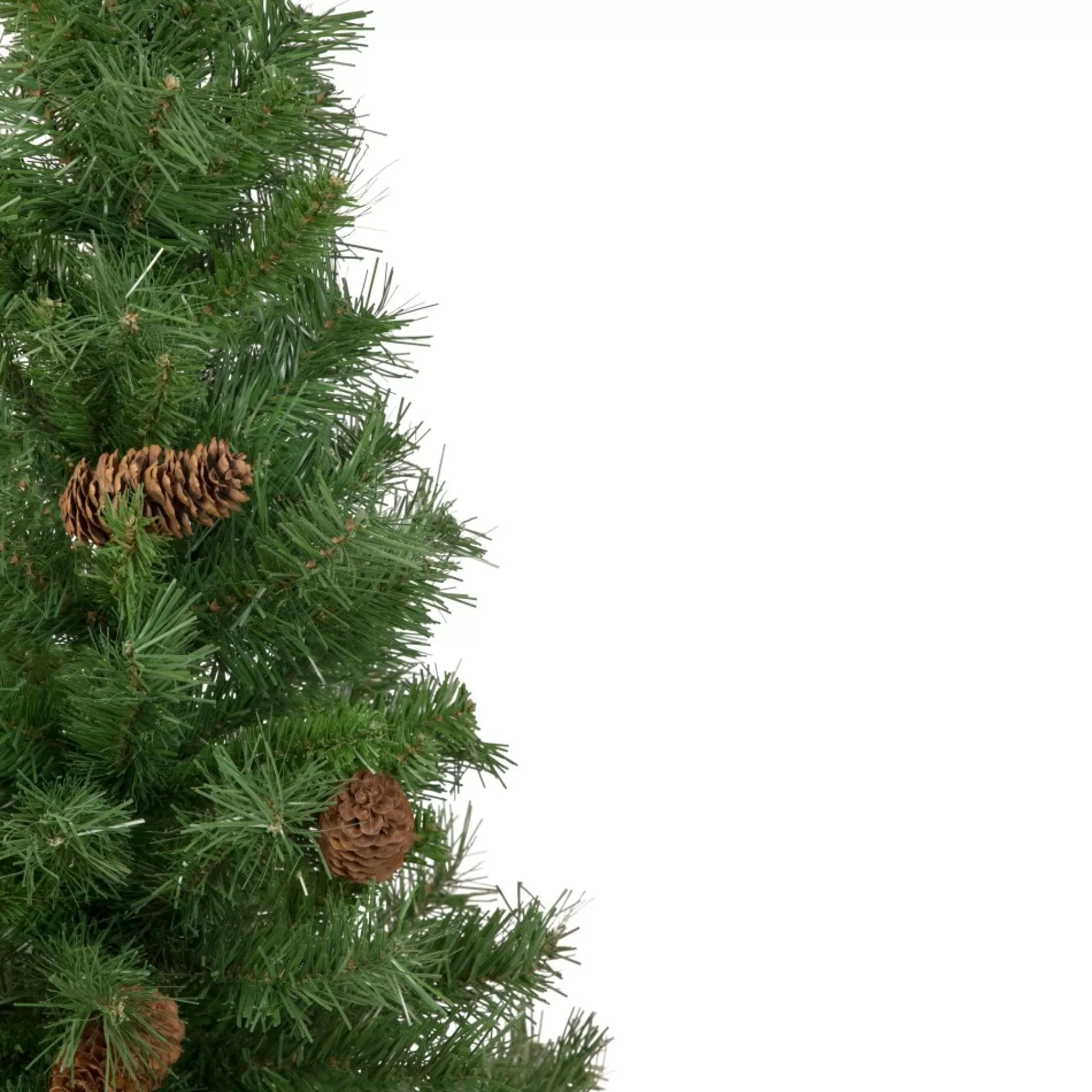 Northlight Unlit-3' Medium Black River Pine Artificial Christmas Tree - Unlit