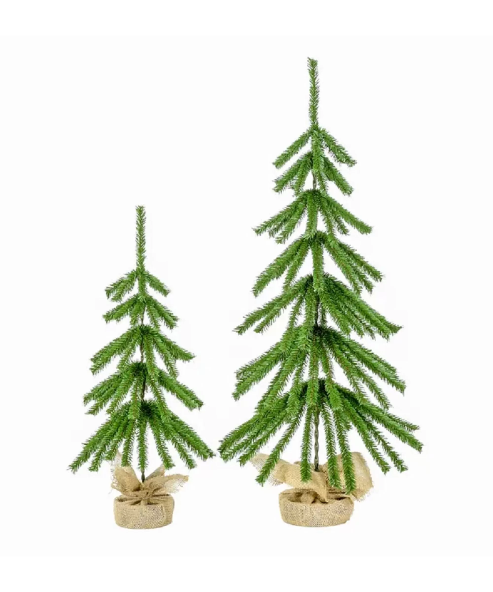 KSA 3' Potted Alpine Tree Artificial Christmas Tree, Unlit< Potted