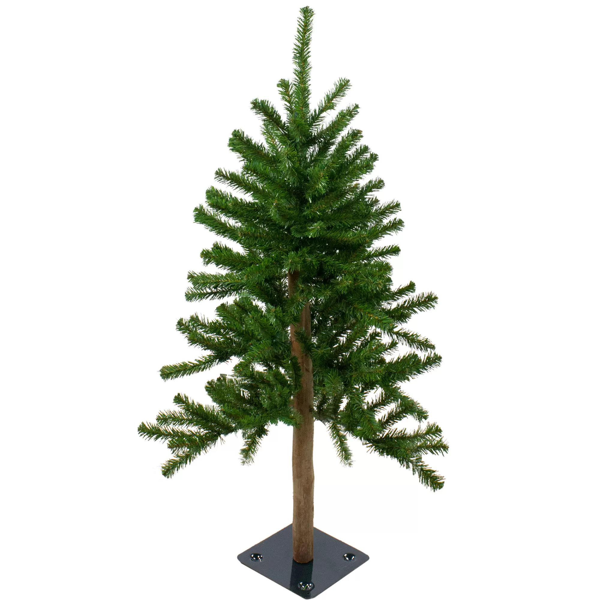 Northlight 3' Pre-Lit Alpine Artificial Christmas Tree - Clear Lights< Alpine