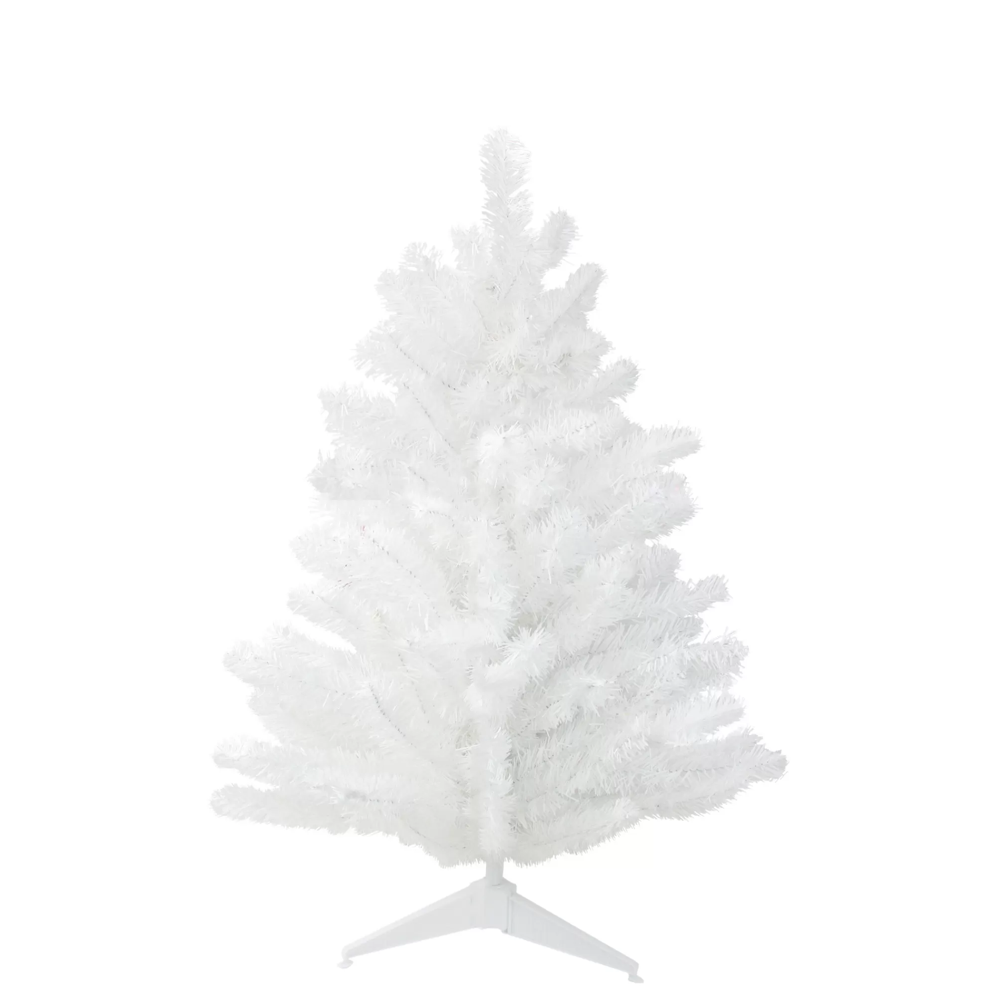 Northlight 3' Snow White Pine Artificial Christmas Tree - Unlit< Colorful