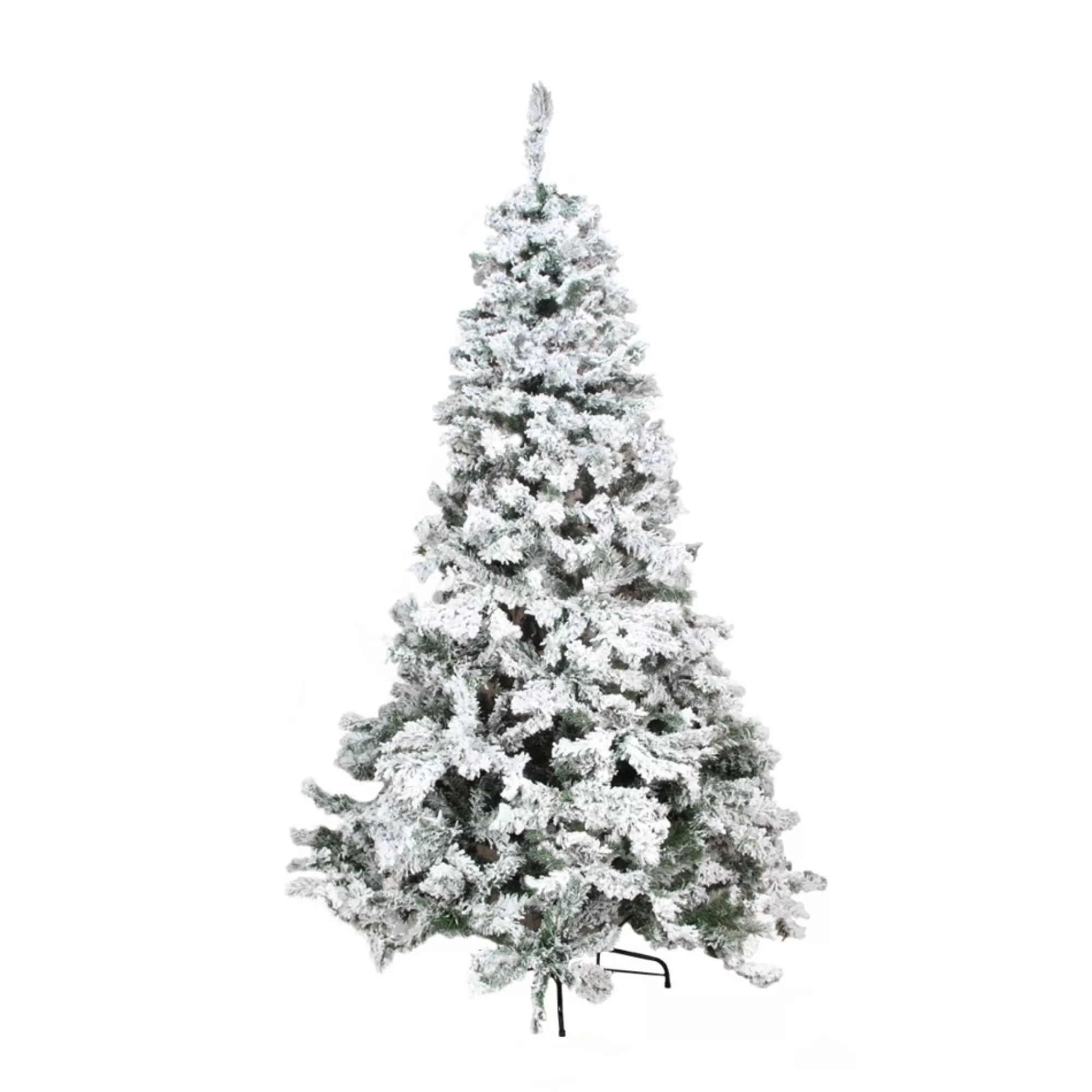 Northlight Unlit-4.5' Heavily Flocked Pine Medium Artificial Christmas Tree - Unlit