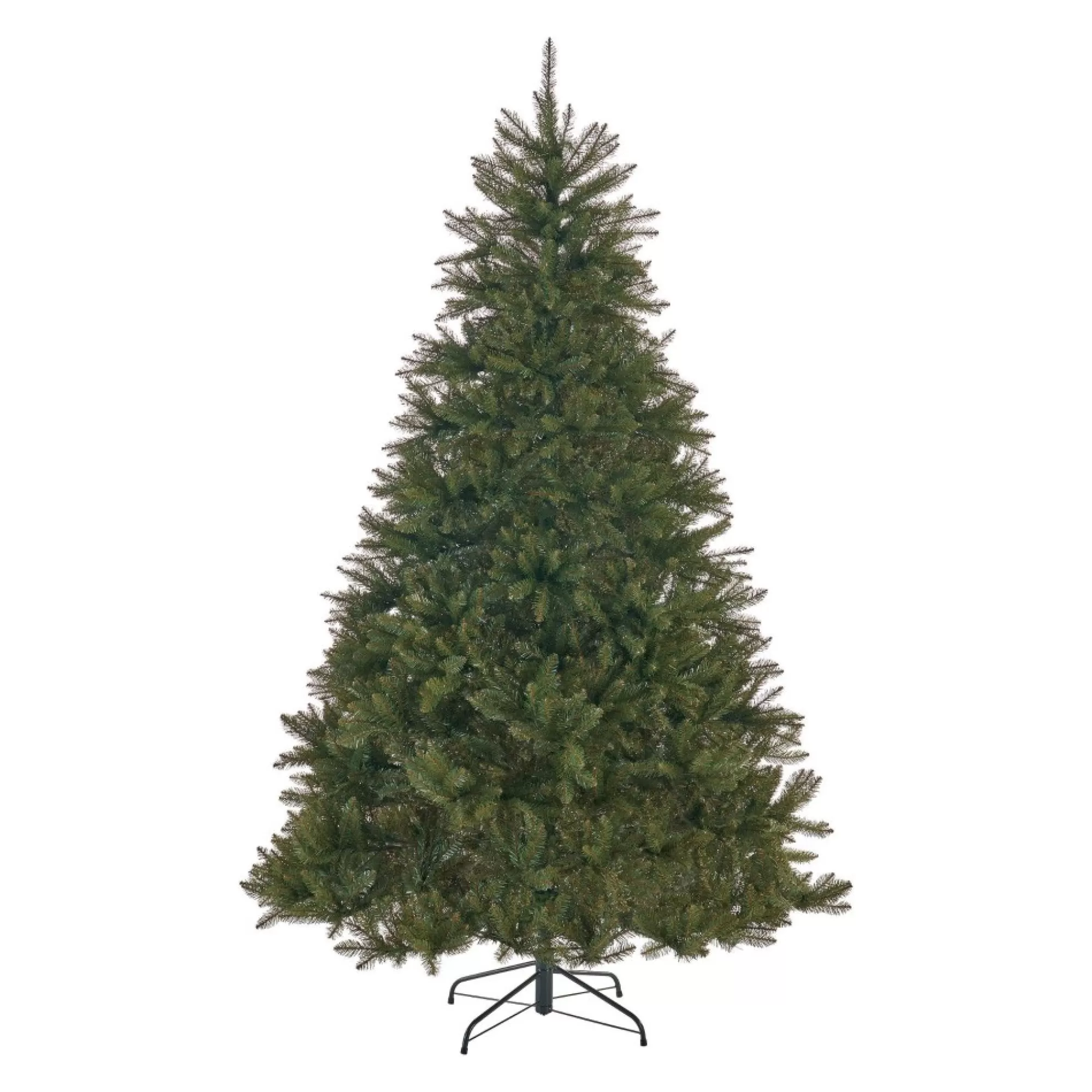 Contemporary Home Living Unlit-4.5' Medium Dunhill Fir Hinged Artificial Christmas Tree - Unlit