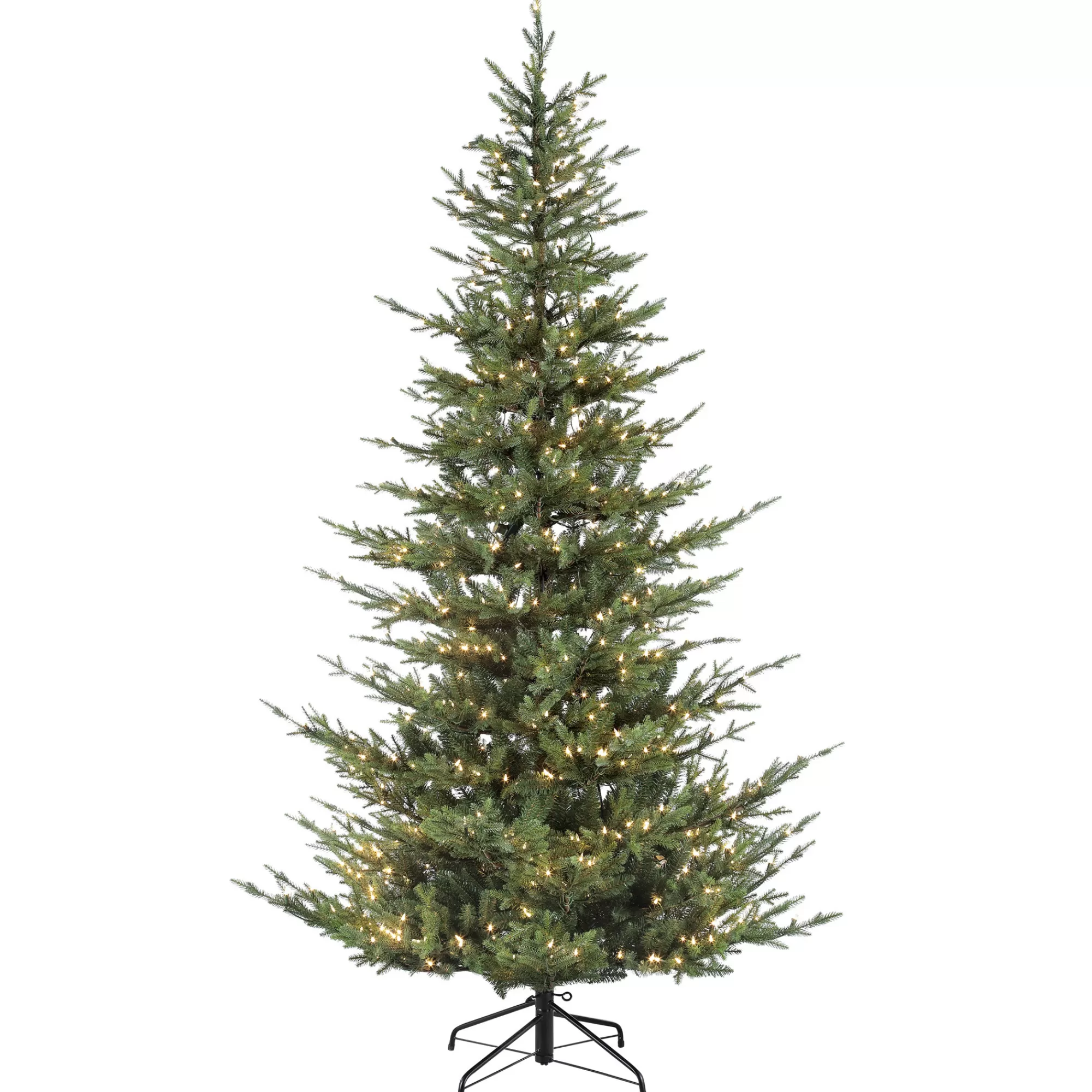 CC Christmas Decor 4.5' Pre-Lit Natural Fir Artificial Christmas Tree - Clear Lights< Pre-Lit