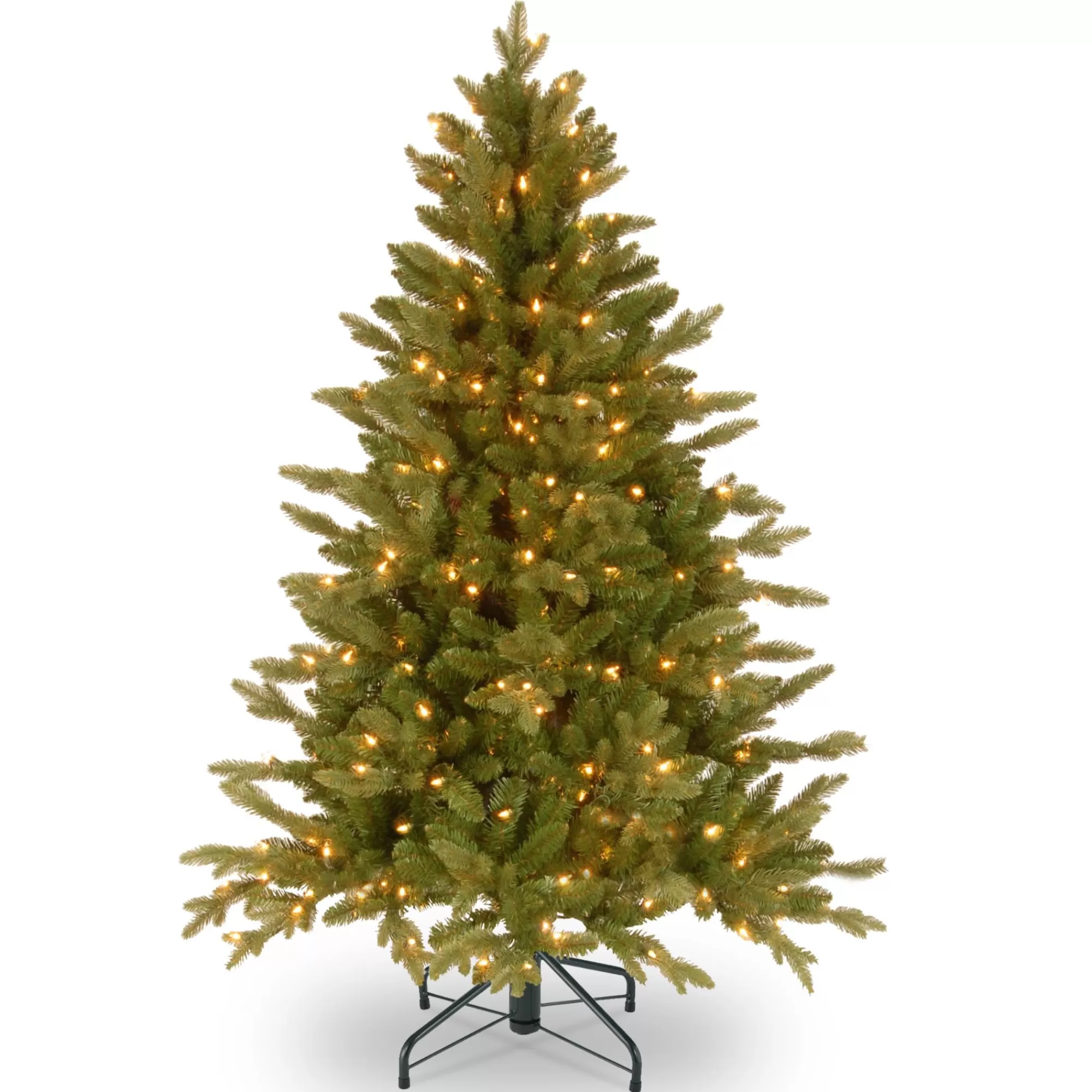 Christmas Central 4.5' Pre-Litavalon Spruce Christmas Tree – Clear Lights< Pre-Lit