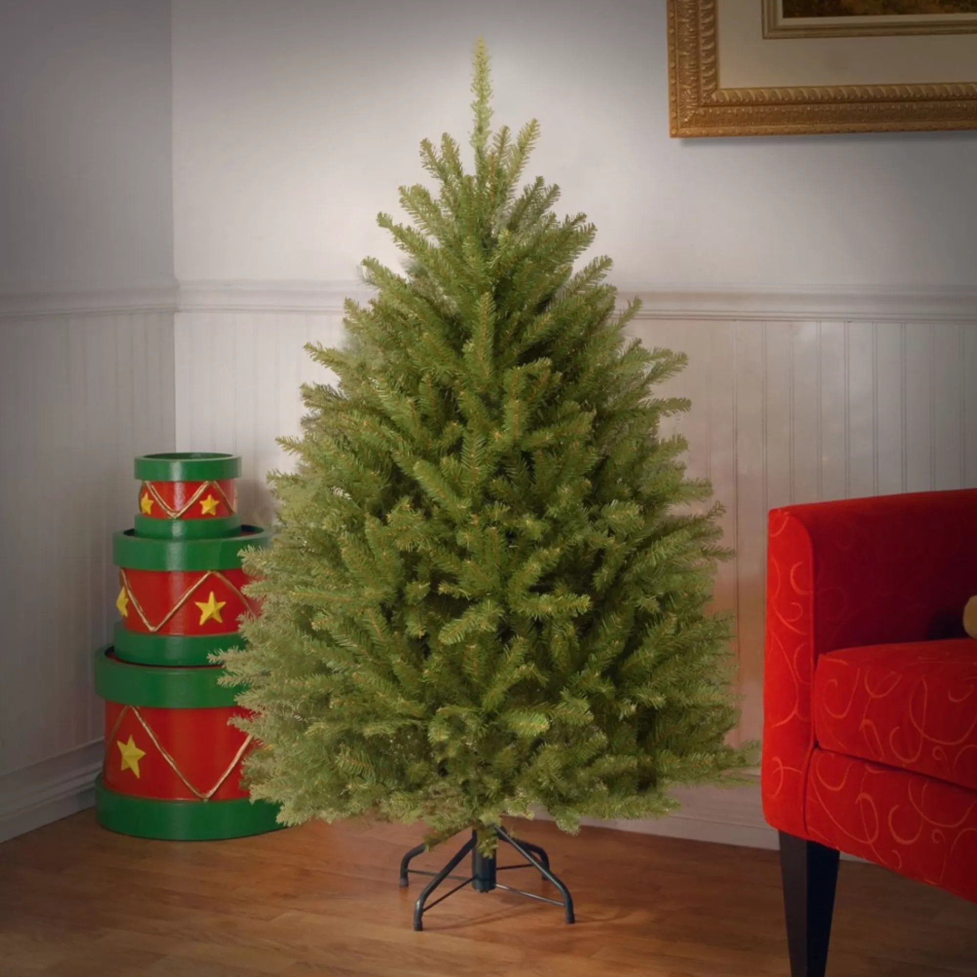 Christmas Central Unlit-4' Dunhill Fir Artificial Christmas Tree - Unlit