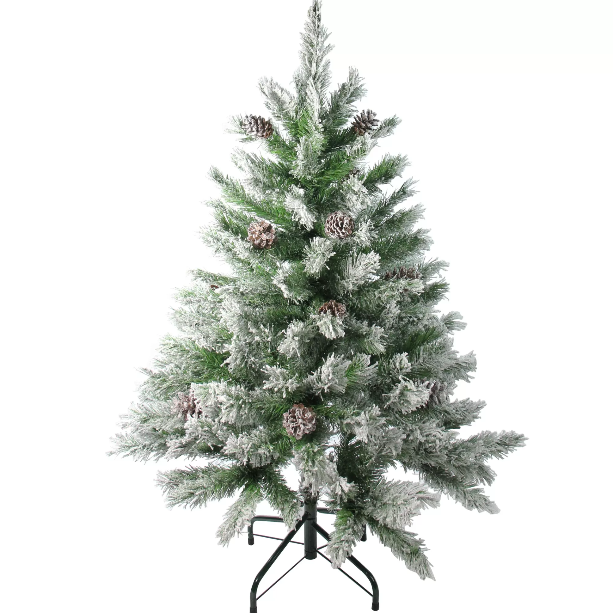 Northlight 4' Flocked Angel Pine Artificial Christmas Tree - Unlit< Flocked