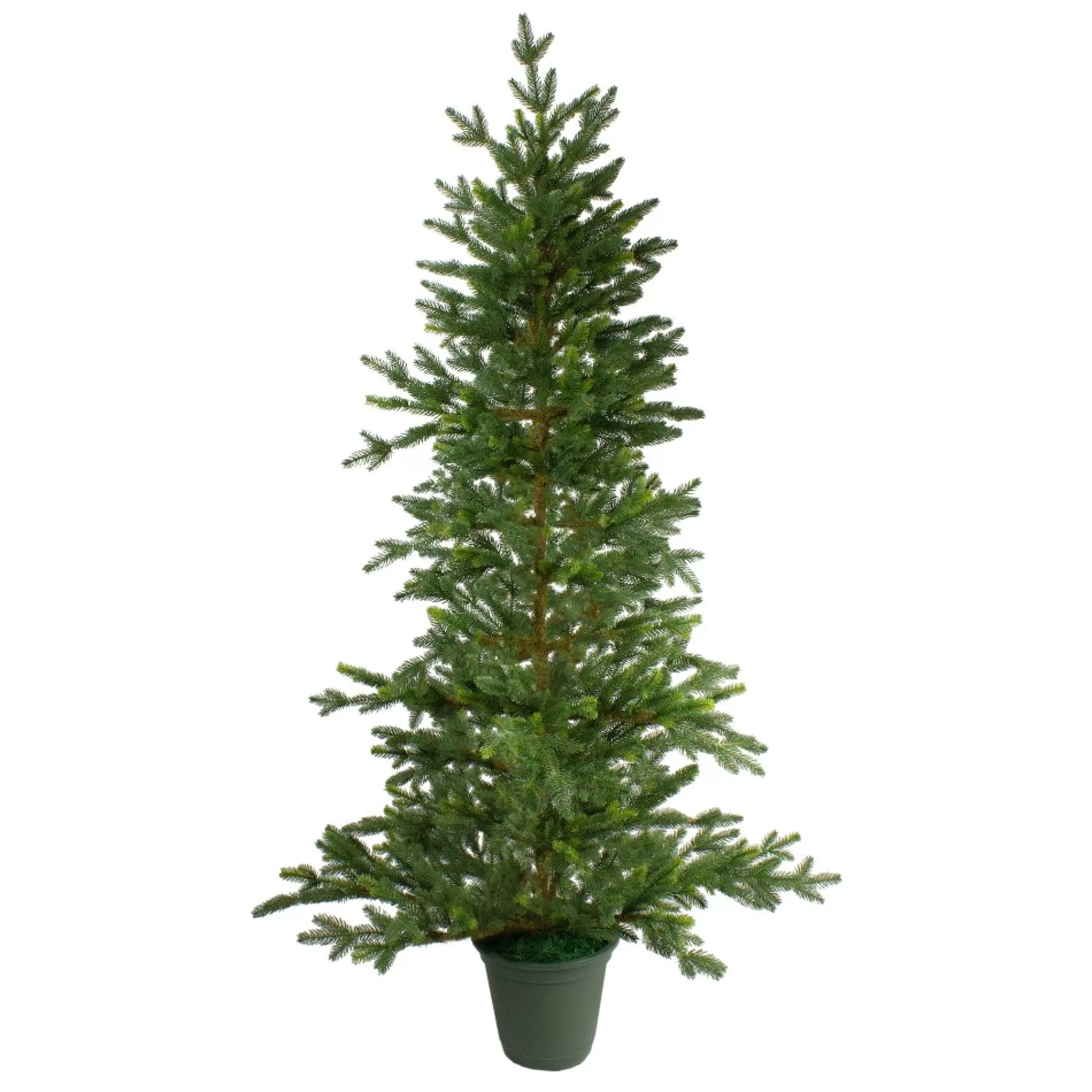 Northlight Unlit-4' Potted Noble Pine Artificial Christmas Tree - Unlit