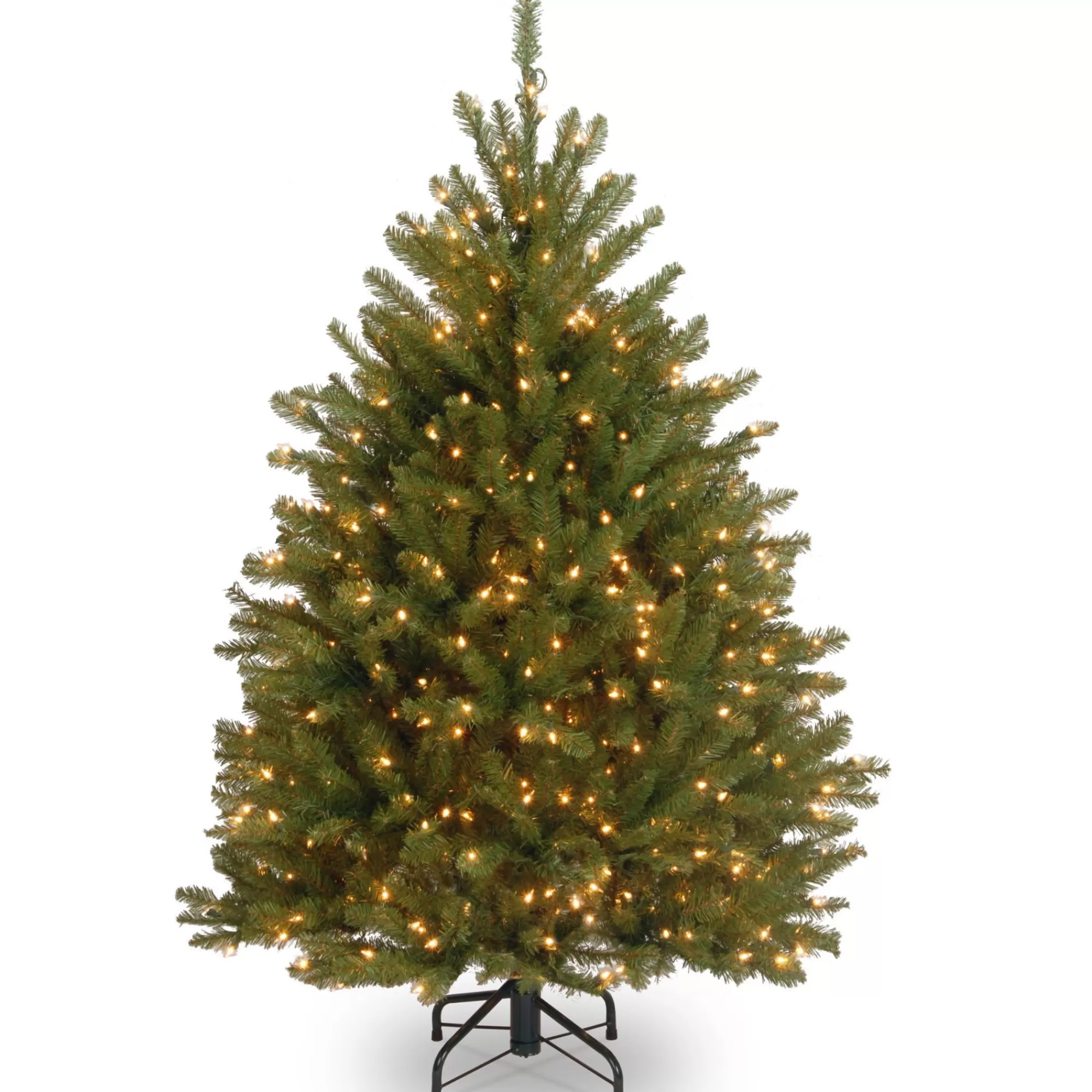 Christmas Central 4' Pre-Lit Dunhill Fir Artificial Christmas Tree - Clear Lights< Pre-Lit