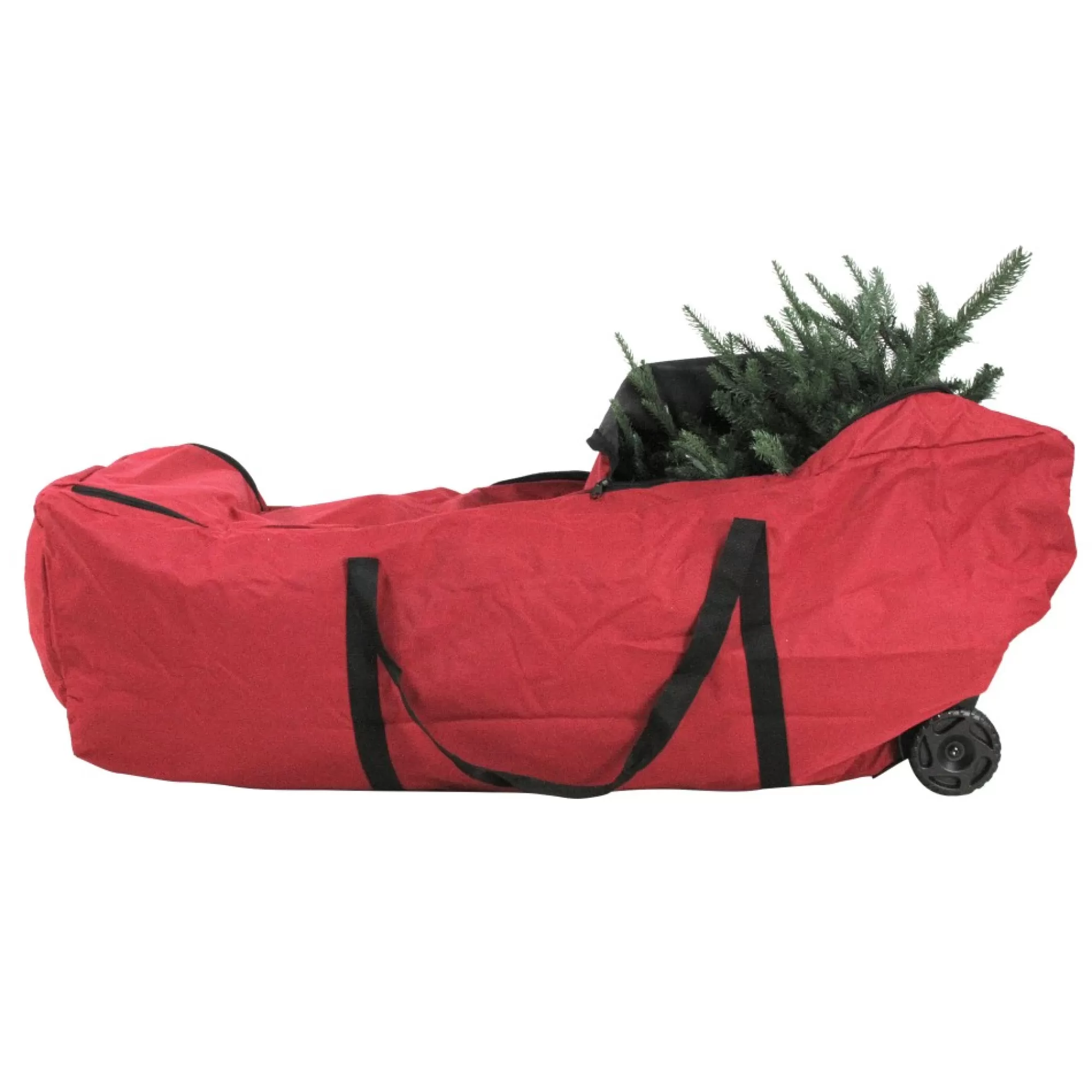 Tree Keeper Tree Storage-56" Red Christmas Tree Storage Bag With Wheels