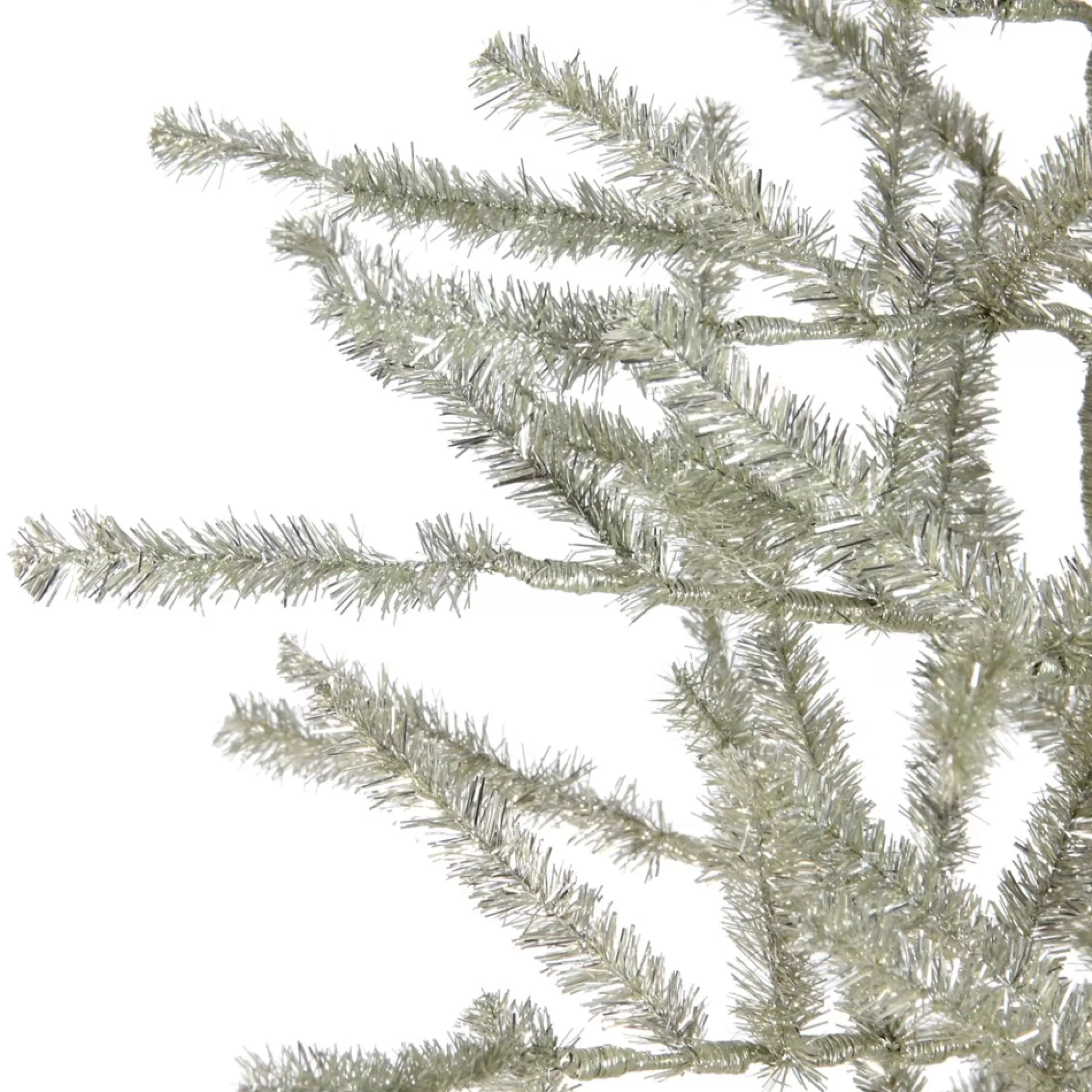 Northlight Unlit-5' Champagne Tinsel Artificial Christmas Twig Tree - Unlit