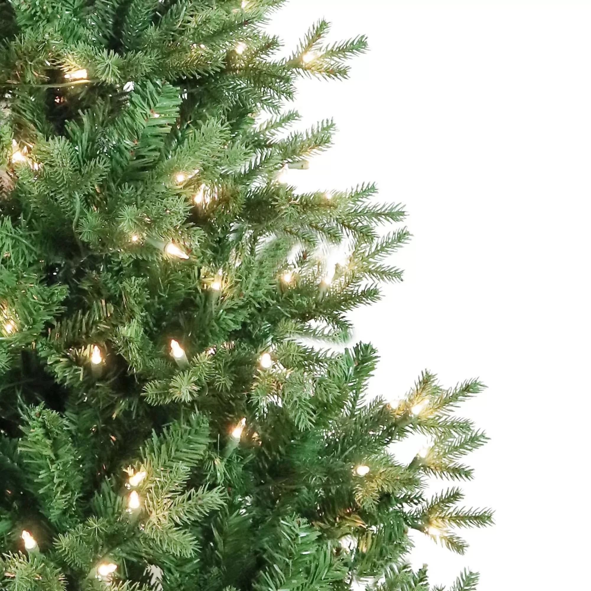 KSA 5' Pre-Lit Jackson Pine Artificial Christmas Tree, Clear Lights< Pre-Lit