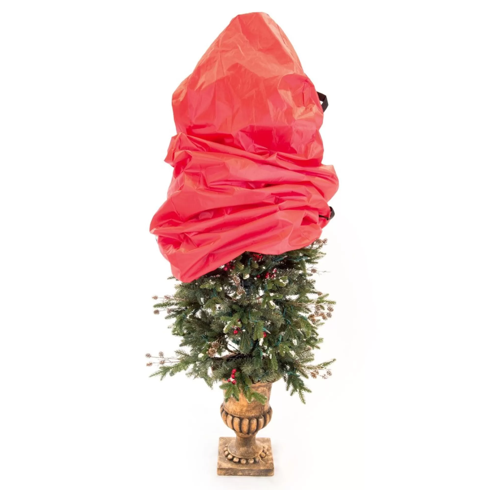 Village Lighting Co. Tree Storage-60" Red Topiary And Christmas Tree Storage Bag