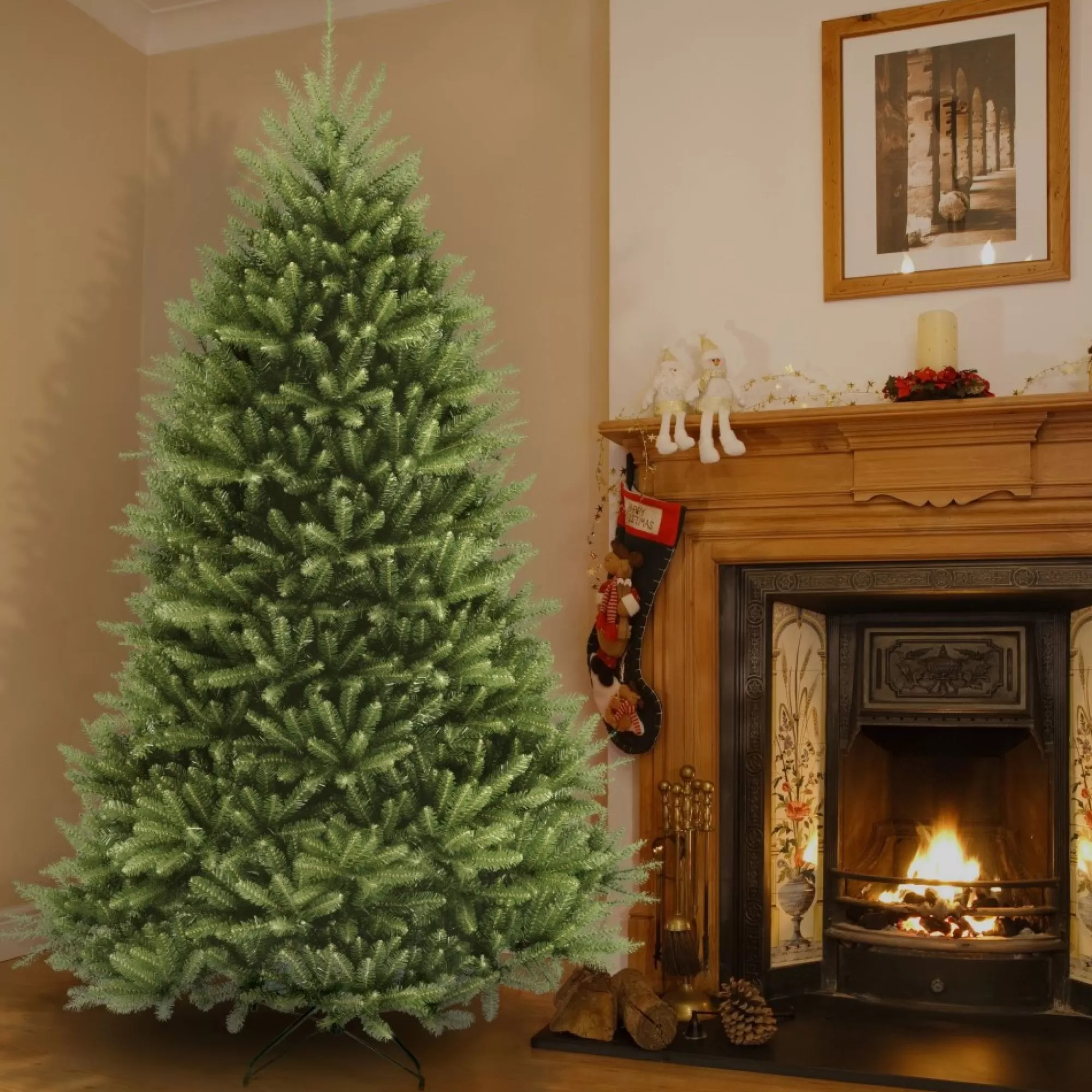 Christmas Central Unlit-6.5' Dunhill Artificial Christmas Tree - Unlit