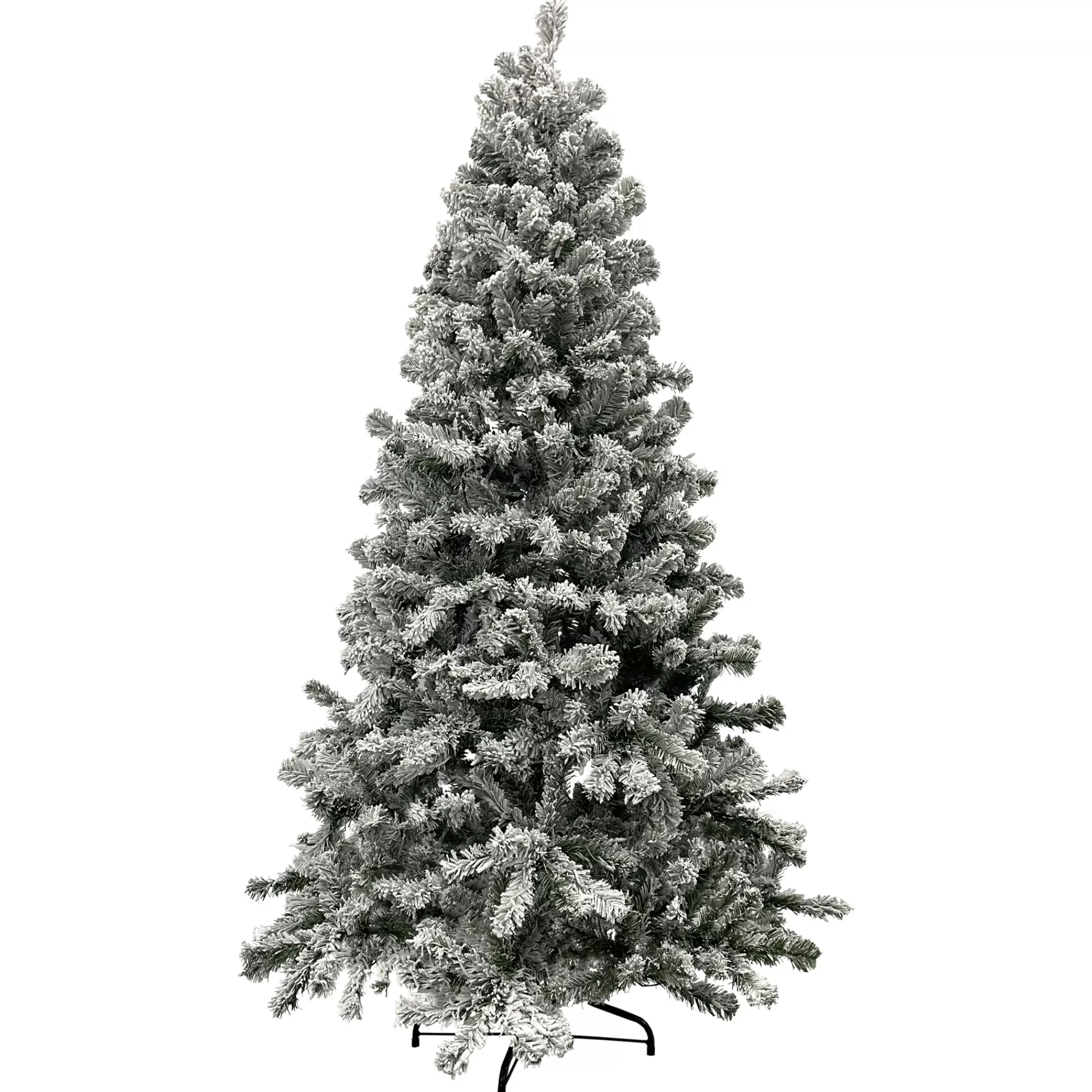 Northlight 6.5' Heavily Flocked Madison Pine Artificial Christmas Tree, Unlit< Flocked