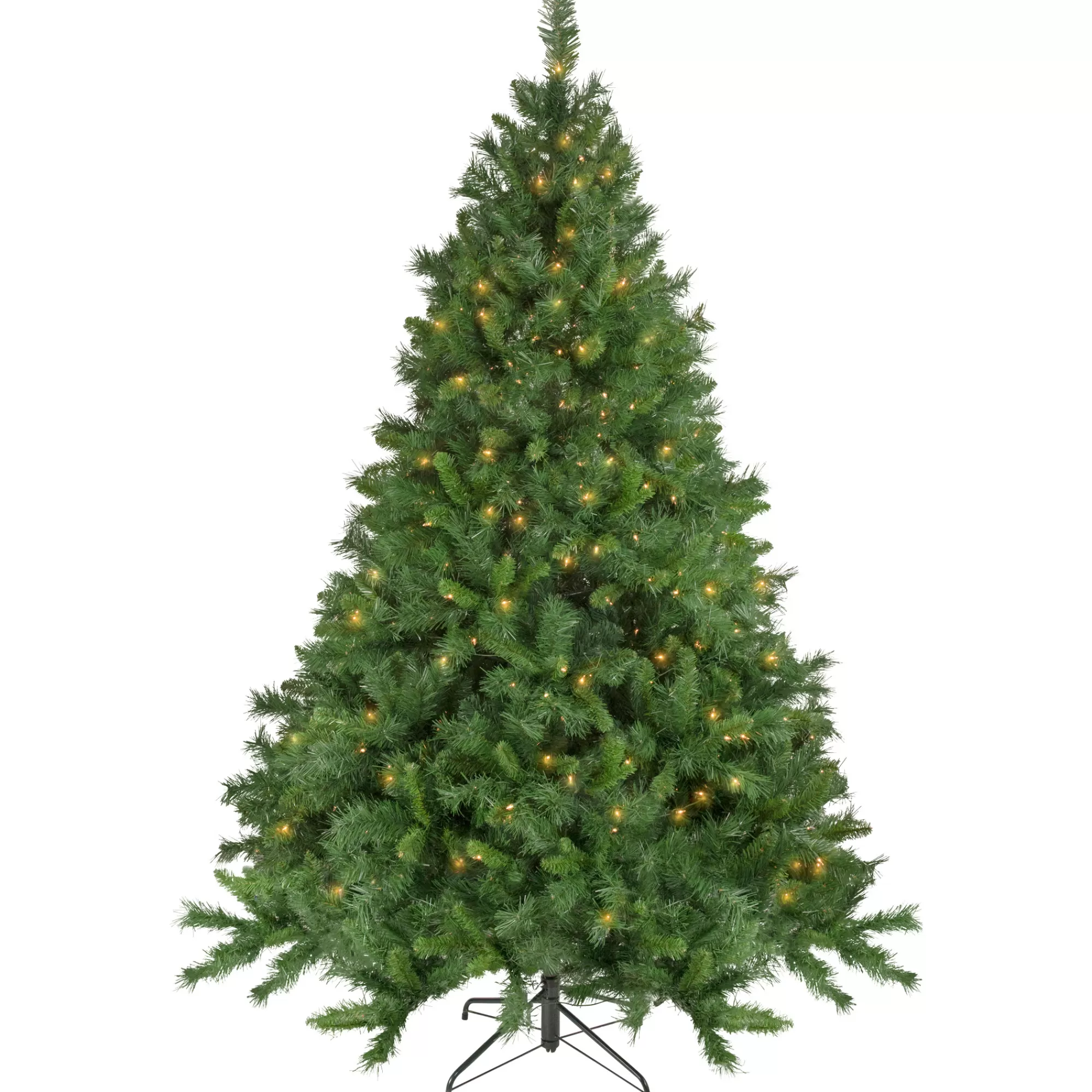 Northlight 6.5' Pre-Lit Chatham Pine Artificial Christmas Tree, Clear Lights< Pre-Lit