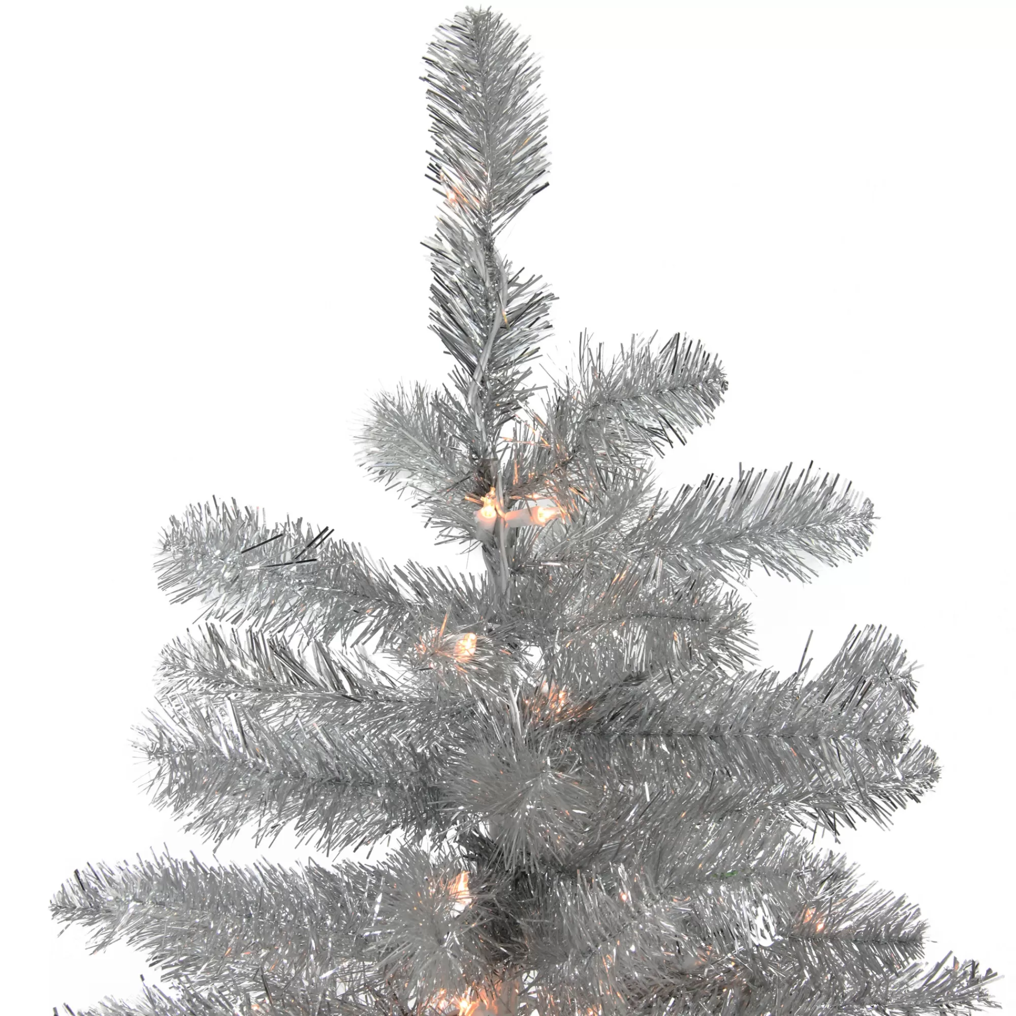 Darice 6.5' Pre-Lit Full Artificial Christmas Tree - Clear Lights< Pre-Lit