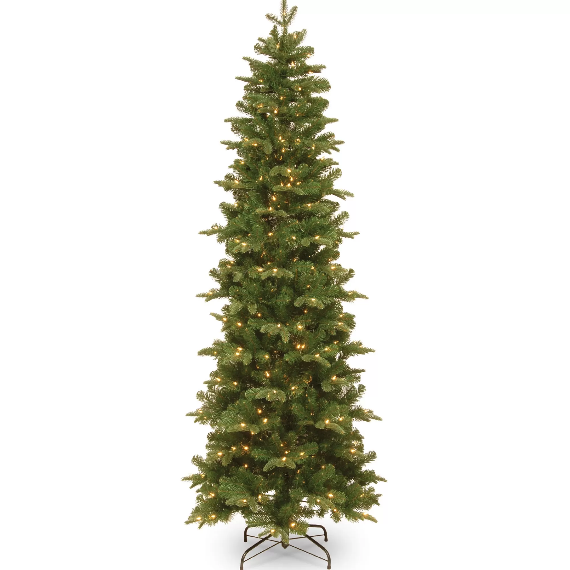 Christmas Central 6.5' Pre-Lit Pencil Prescott Artificial Christmas Tree, Clear Lights< Pre-Lit