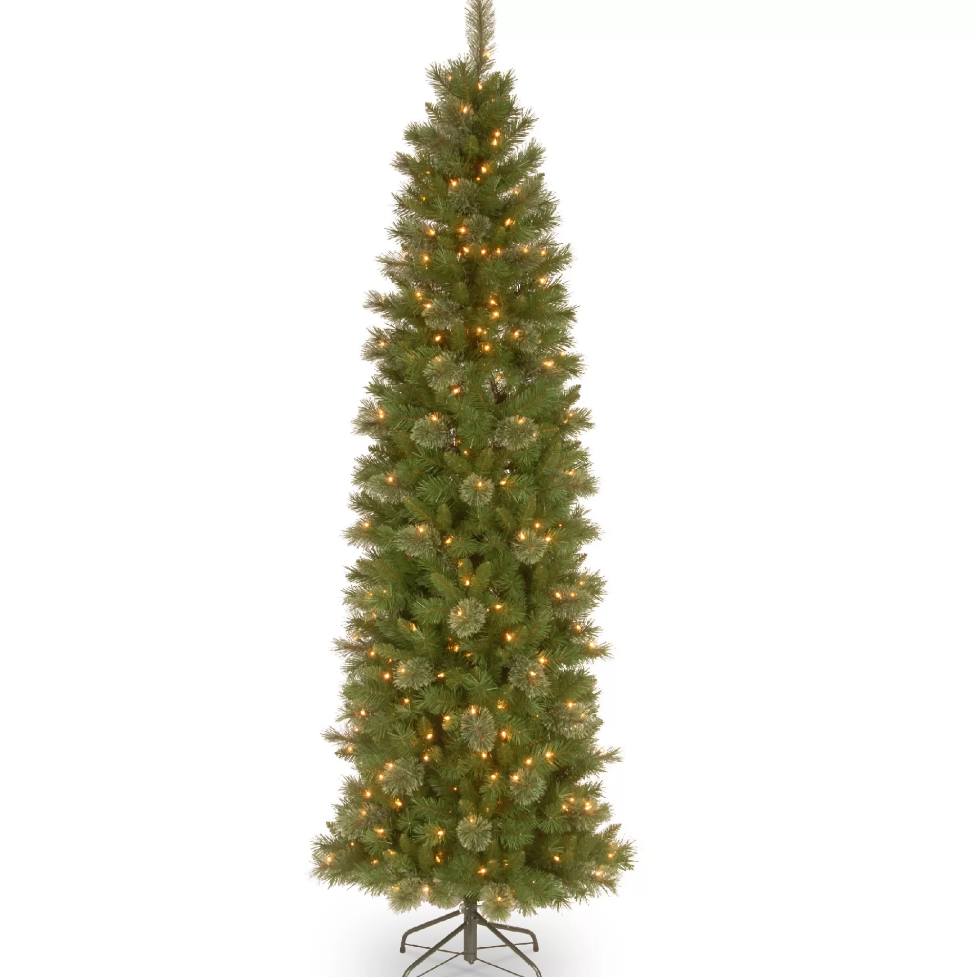 Christmas Central 6.5' Pre-Lit Tacoma Pine Artificial Christmas Tree, Clear Lights< Pre-Lit