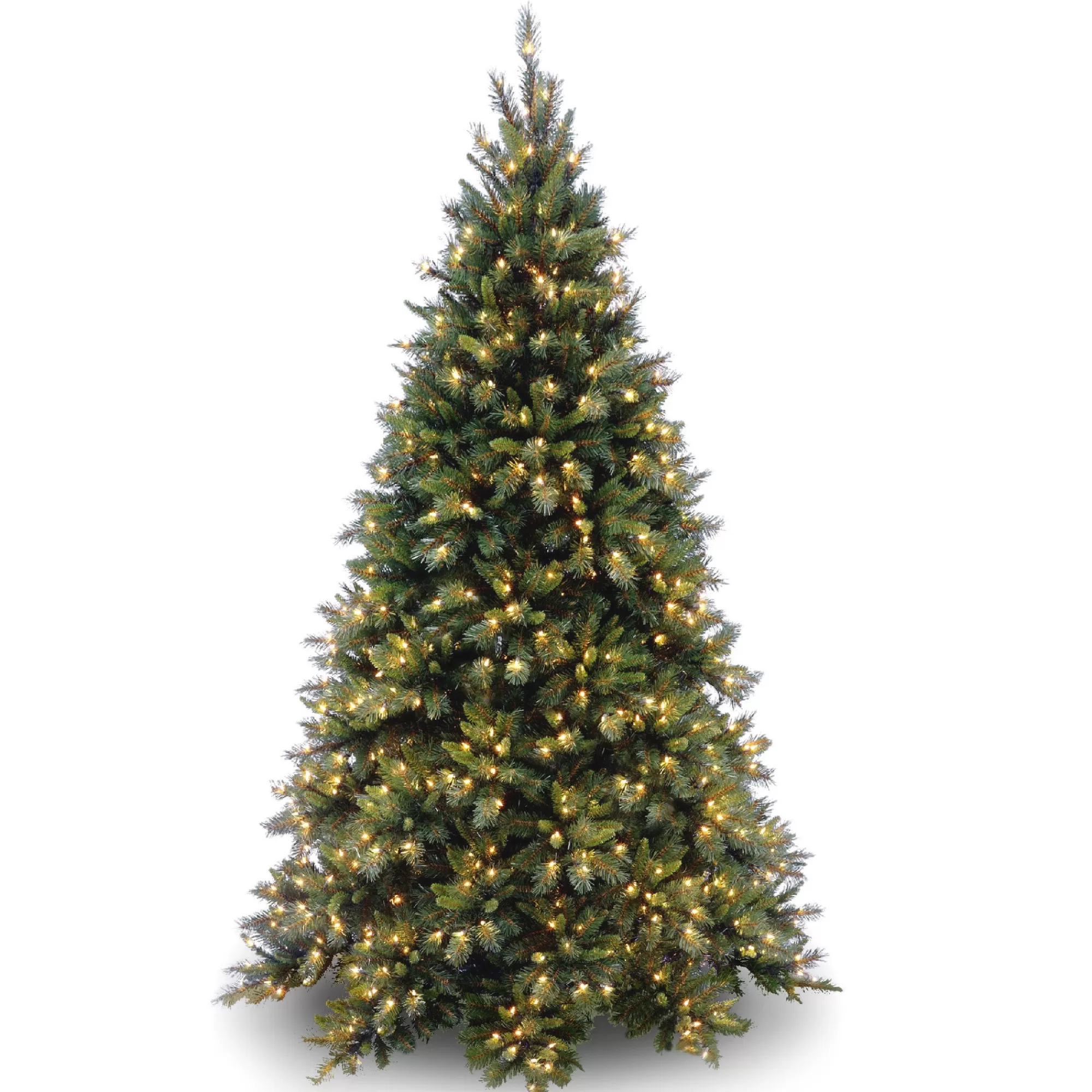 Christmas Central 6.5' Pre-Lit Tiffany Fir Artificial Christmas Tree - Clear Lights< Pre-Lit