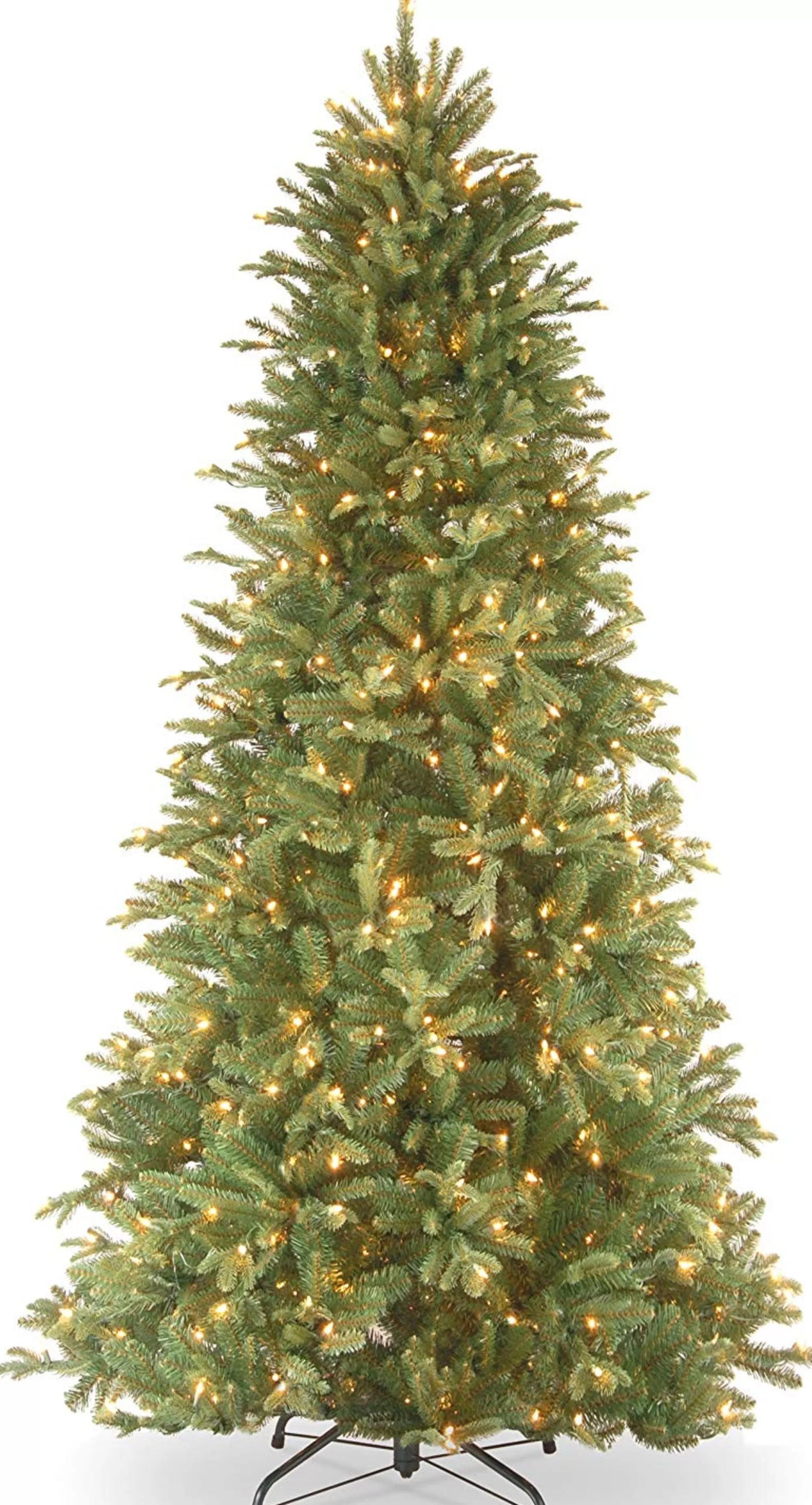 Christmas Central 6.5' Pre-Lit Tiffany Fir Artificial Christmas Tree, Clear Lights< Pre-Lit