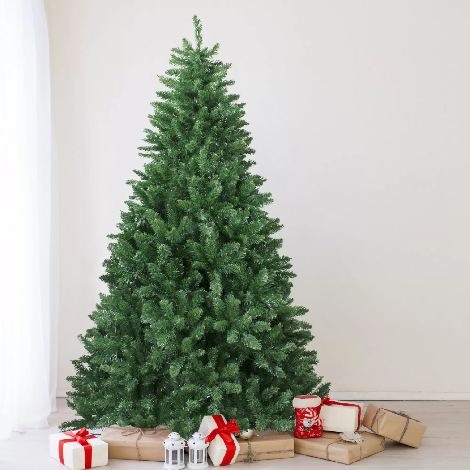 Northlight Unlit-6.5' Twin Lakes Fir Artificial Christmas Tree - Unlit