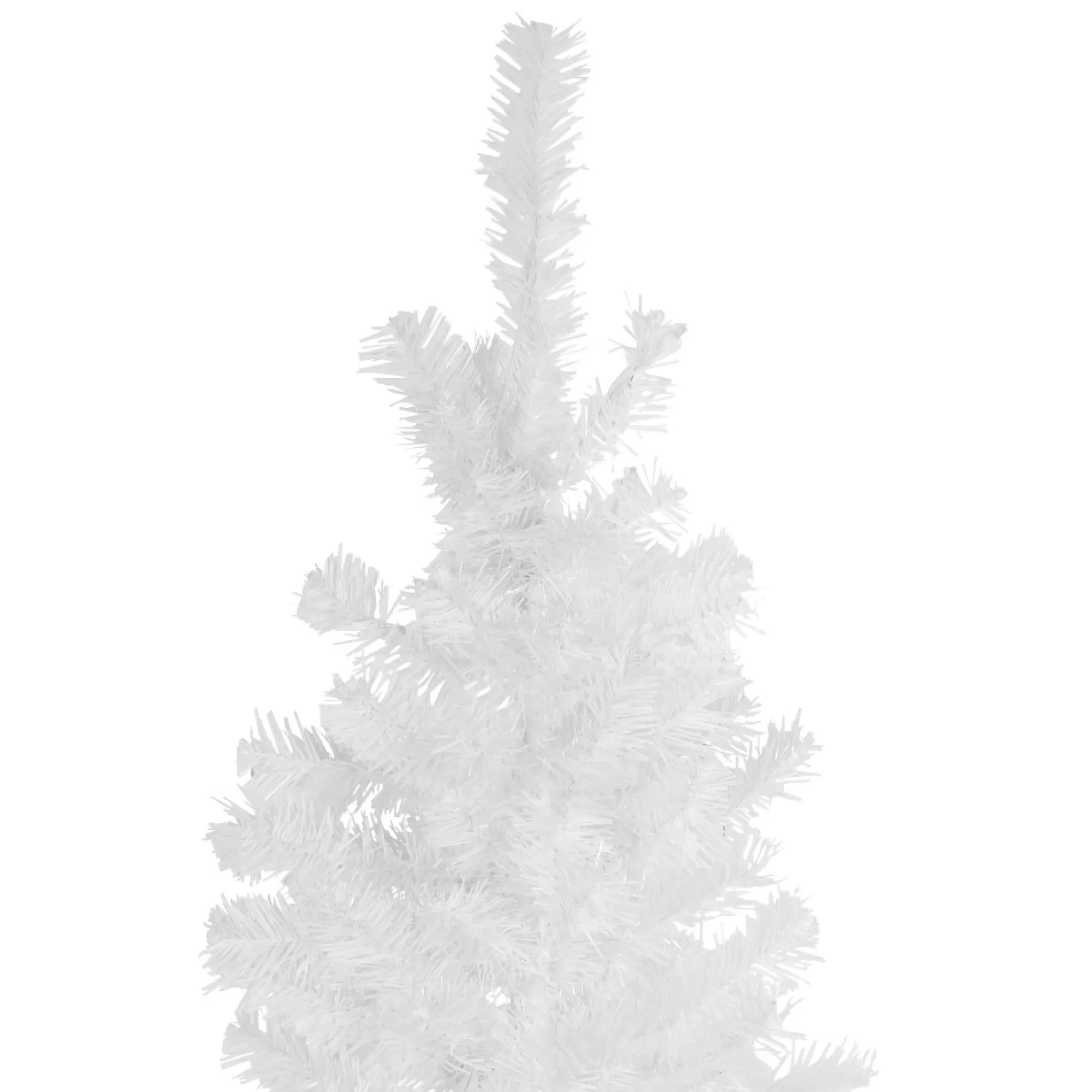 Northlight Unlit-6.5' White Winston Pine Slim Artificial Christmas Tree - Unlit