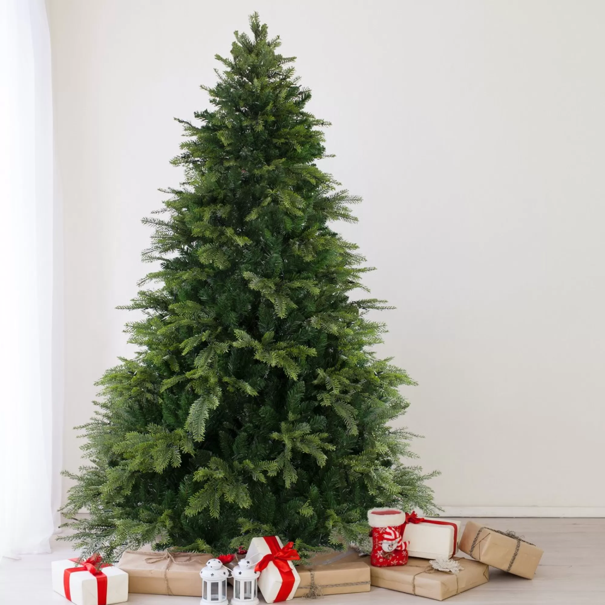 Northlight Unlit-6.5' Woodcrest Pine Artificial Christmas Tree - Unlit