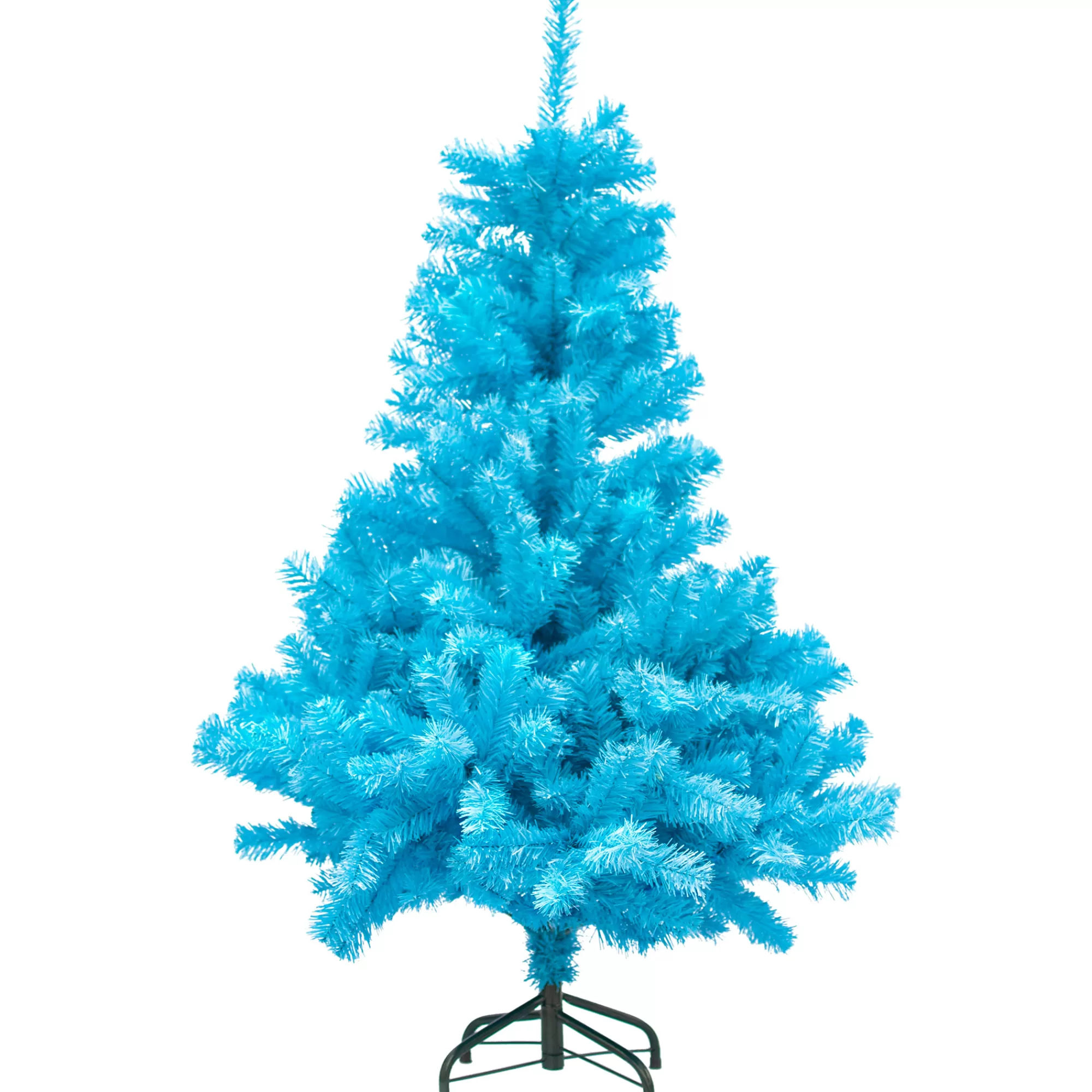 Northlight 6' Cerulean Blue Pine Artificial Christmas Tree, Unlit< Colorful