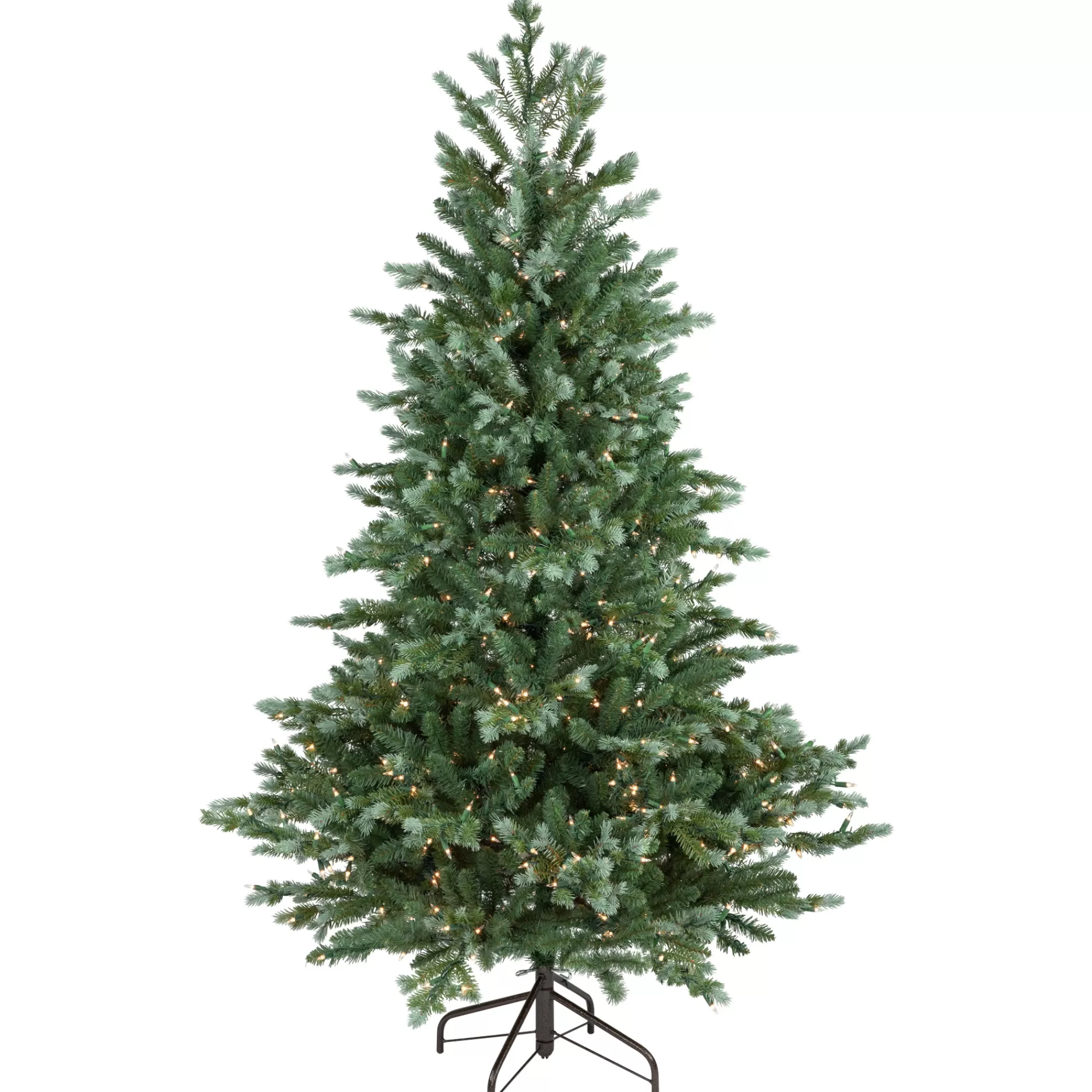 Northlight 6' Pre-Lit Blue Spruce Artificial Christmas Tree, Clear Lights< Pre-Lit