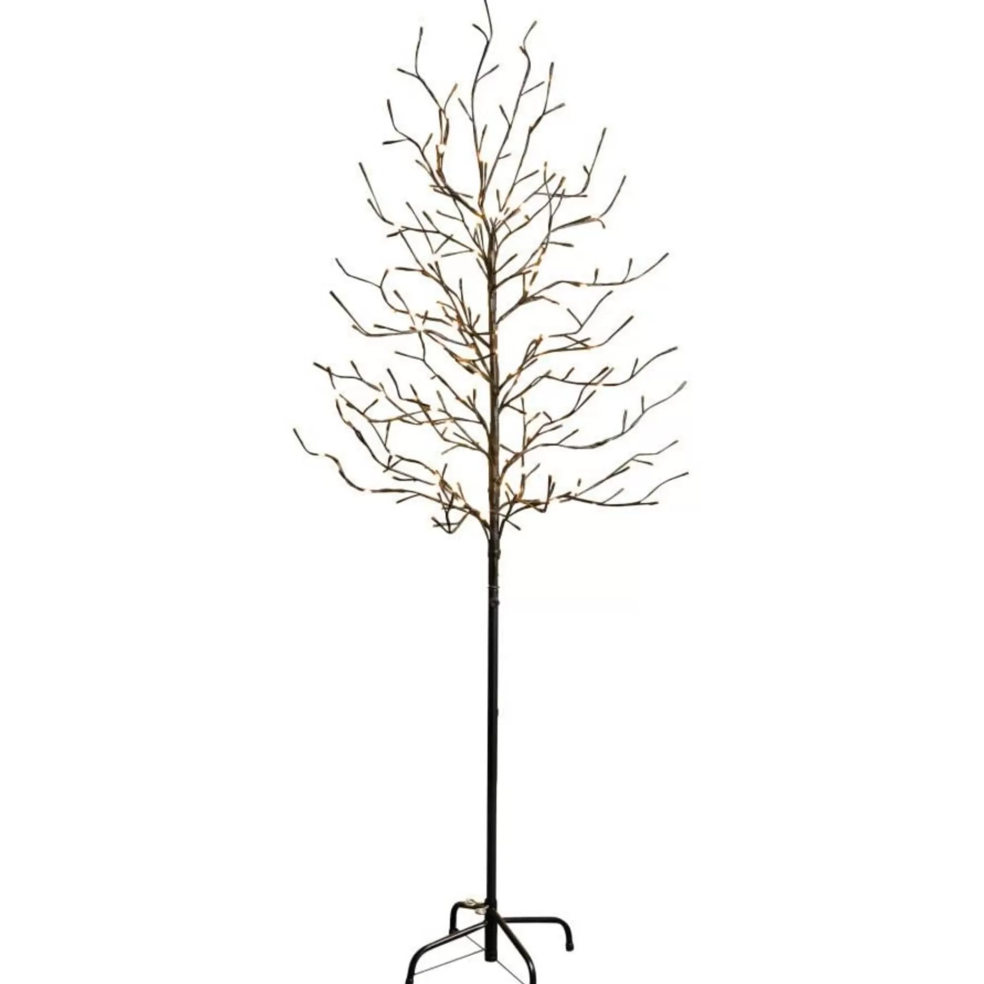 Contemporary Home Living 6' Pre-Lit Medium Artificial Christmas Tree - Warm Led Lights< Pre-Lit