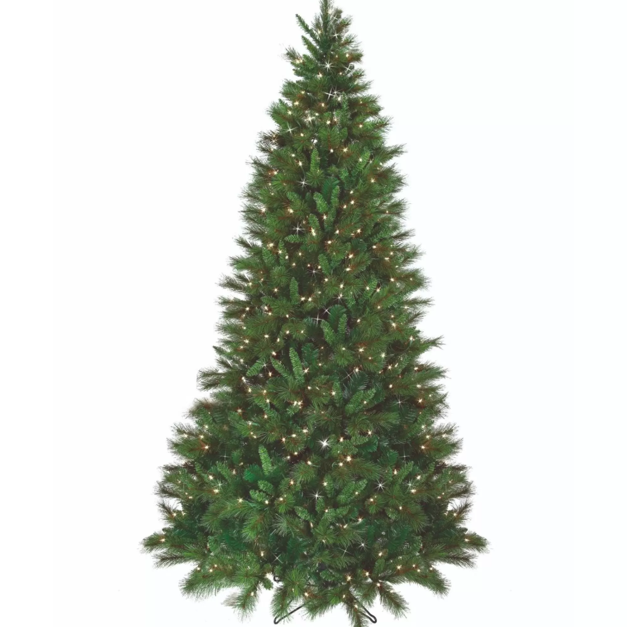 Contemporary Home Living Unlit-7.5' Belgium Mix Artificial Christmas Tree, Unlit