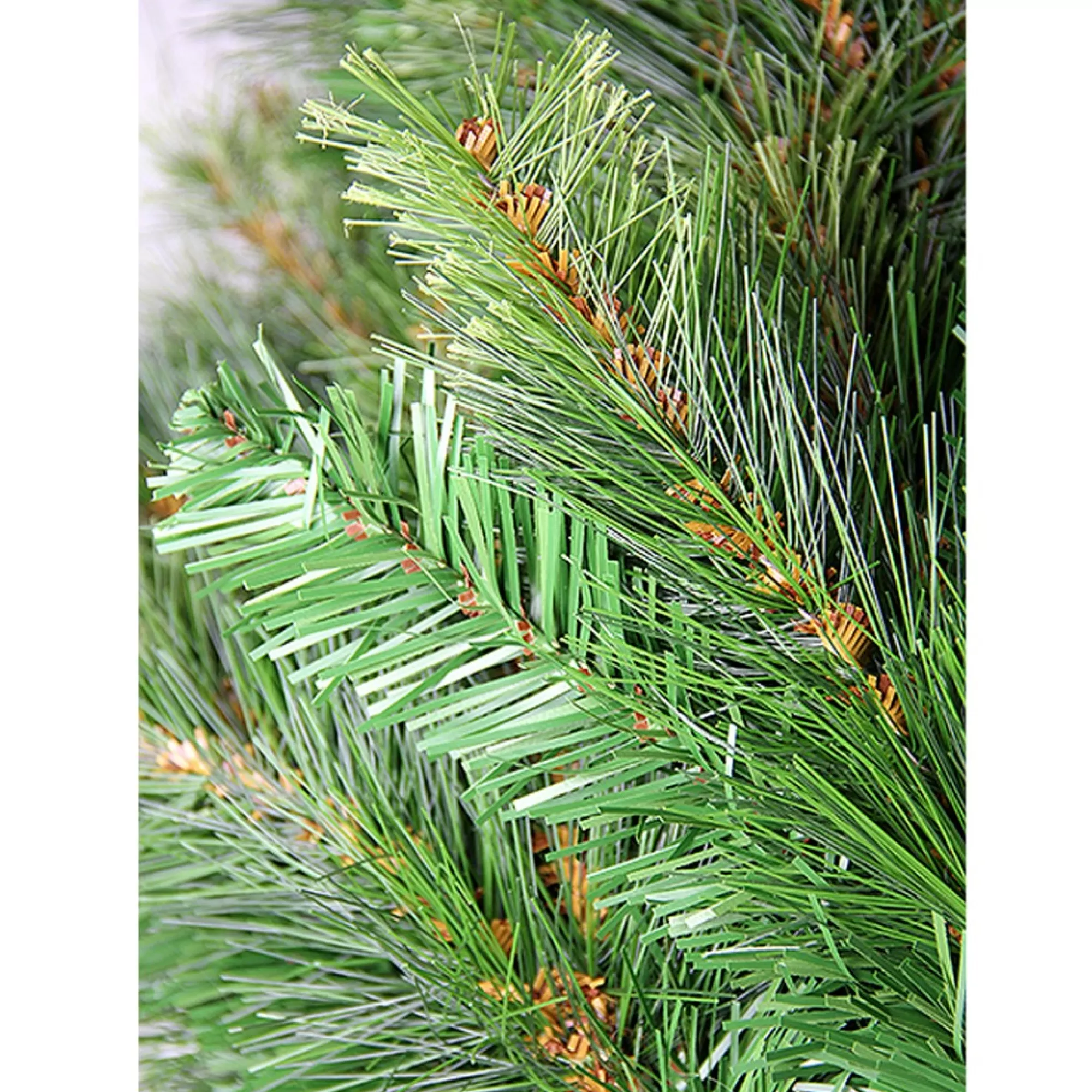 Vickerman Unlit-7.5' Green Jack Pine Slim Artificial Christmas Tree - Unlit