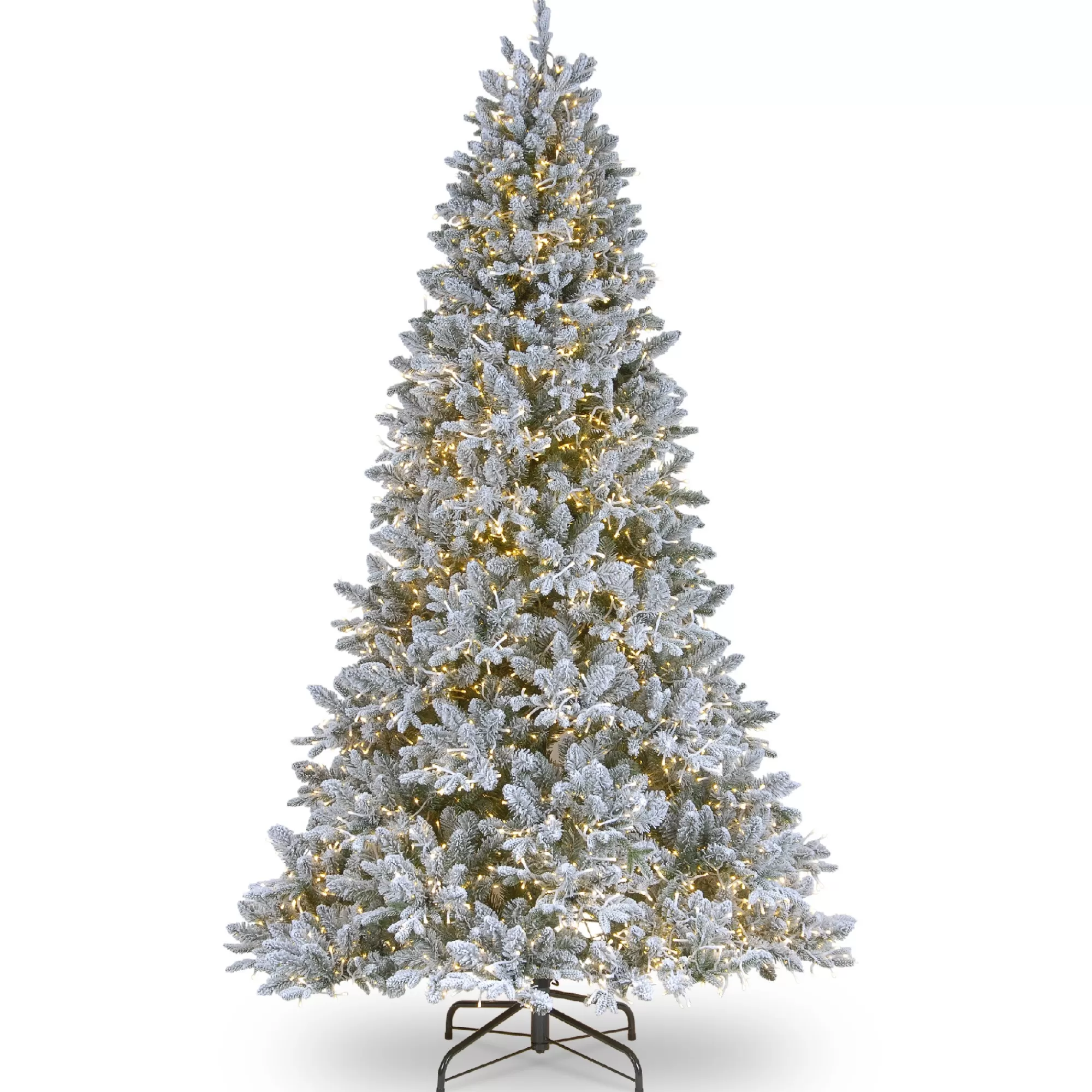 CC Christmas Decor 7.5' Iceland Fir Artificial Christmas Tree – Clear Lights< Pre-Lit