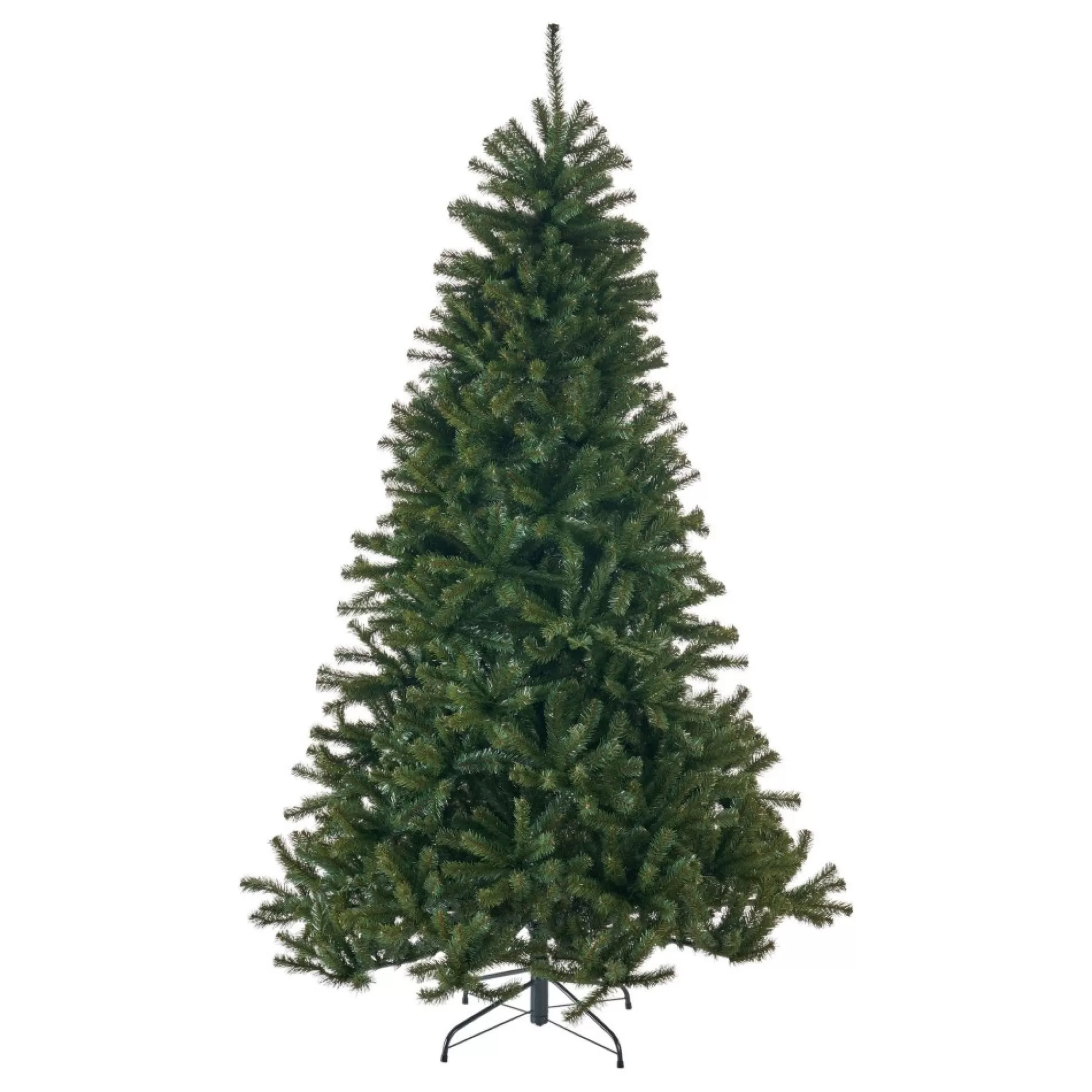 Contemporary Home Living Unlit-7.5' Medium Noble Fir Artificial Christmas Tree - Unlit