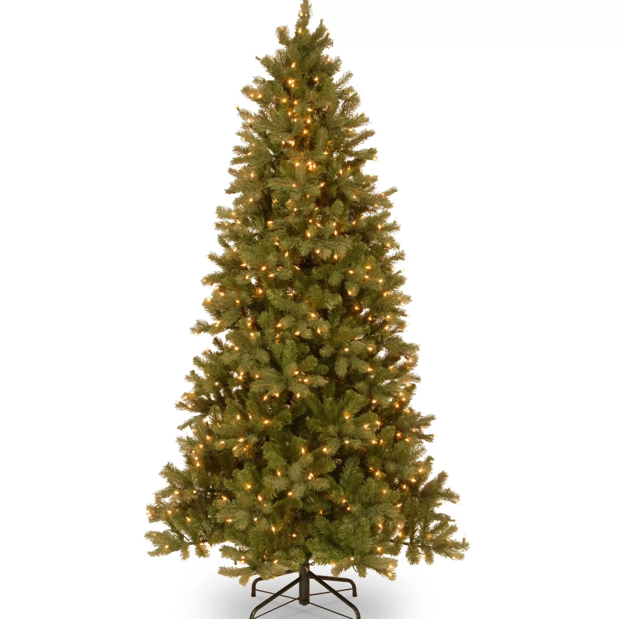 Christmas Central 7.5' Pre-Lit Douglas Fir Artificial Christmas Tree, Clear Lights< Pre-Lit