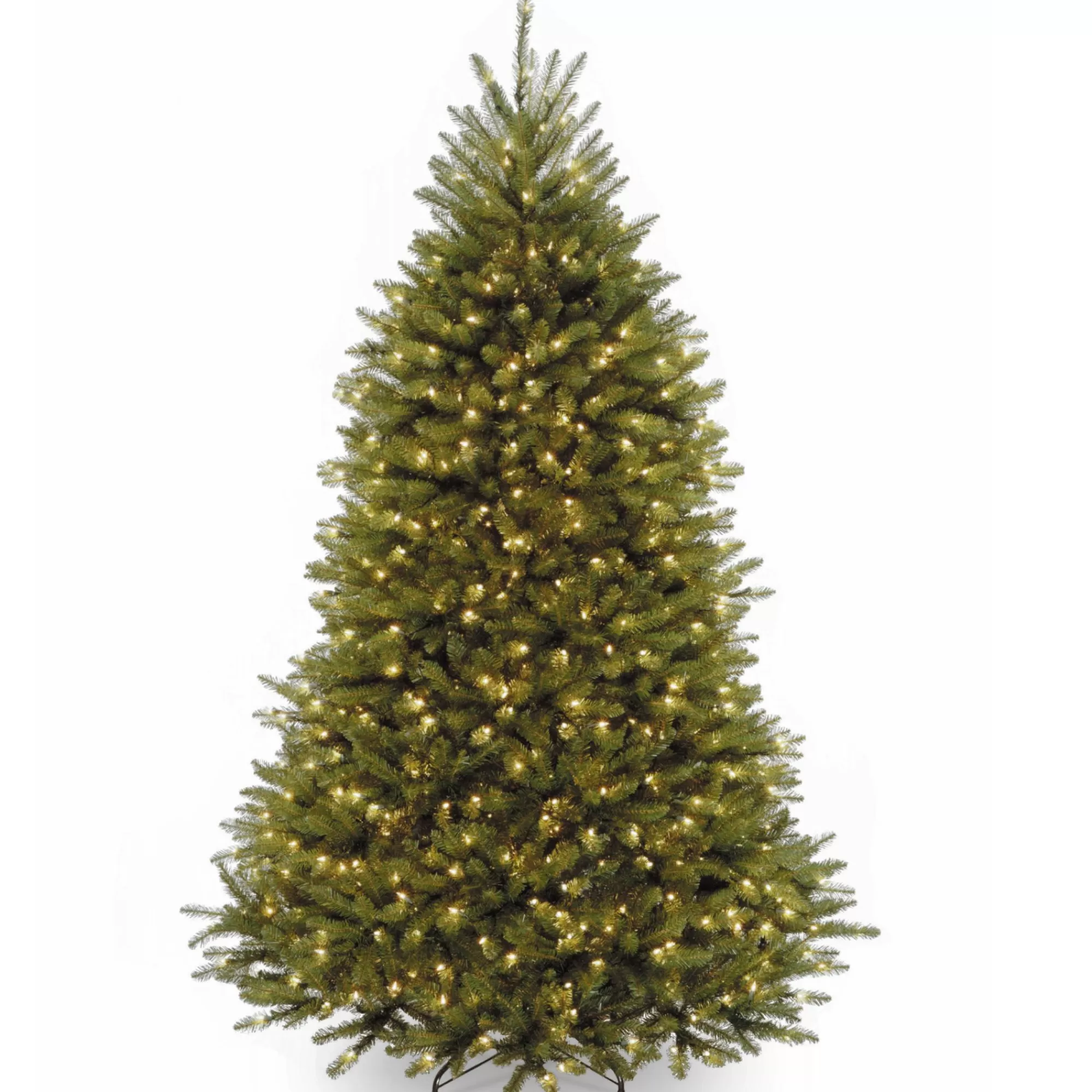 CC Christmas Decor 7.5' Pre-Lit Dunhill Fir Artificial Christmas Tree–Clear Lights< Pre-Lit