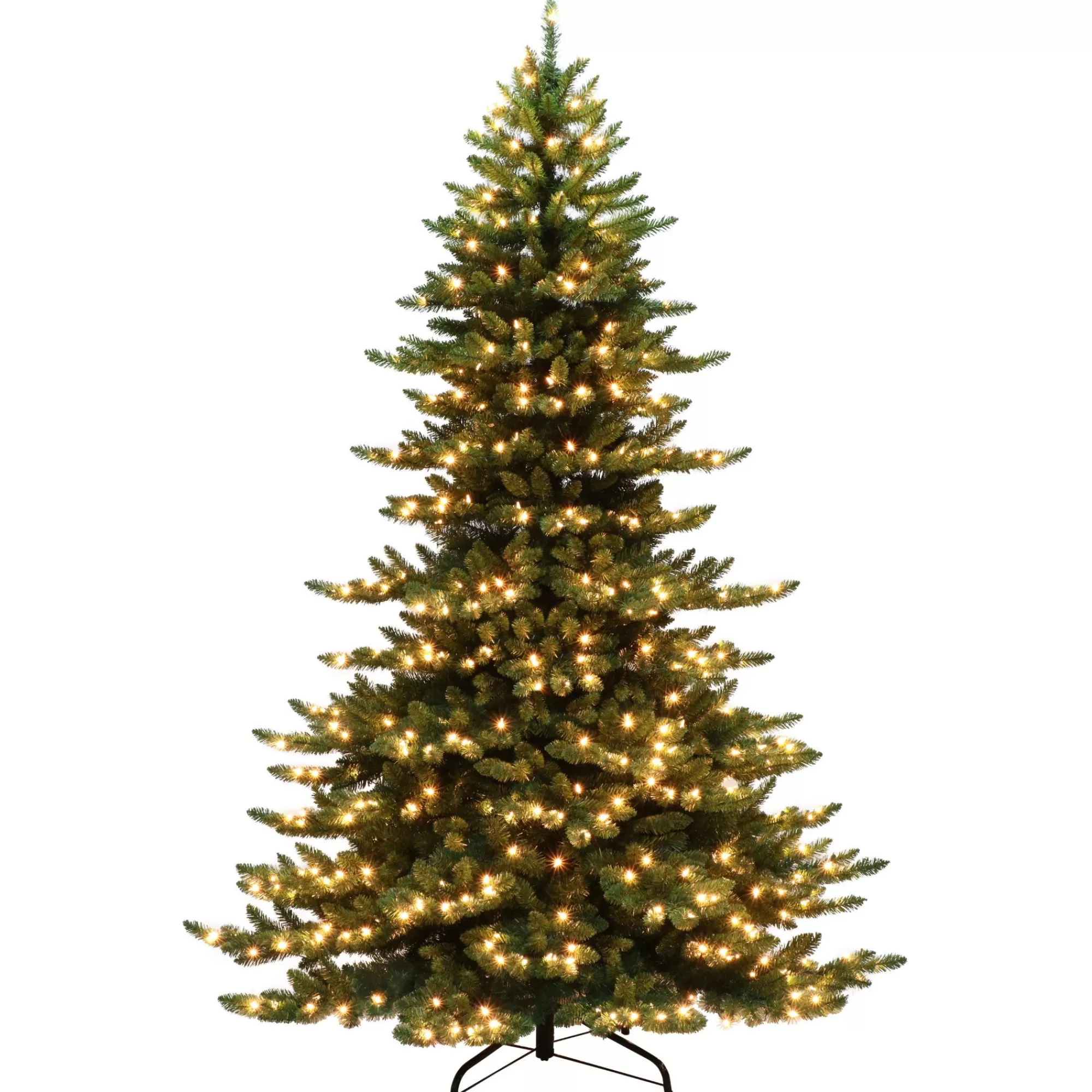 CC Christmas Decor 7.5' Pre-Lit Princess Spruce Artificial Christmas Tree - Clear Lights< Pre-Lit