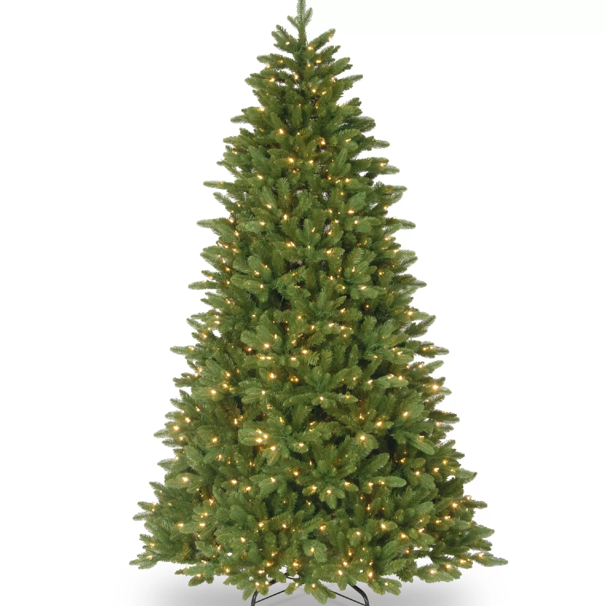 Christmas Central 7.5' Pre-Lit Ridgewood Spruce Artificial Christmas Tree – Clear Lights< Pre-Lit