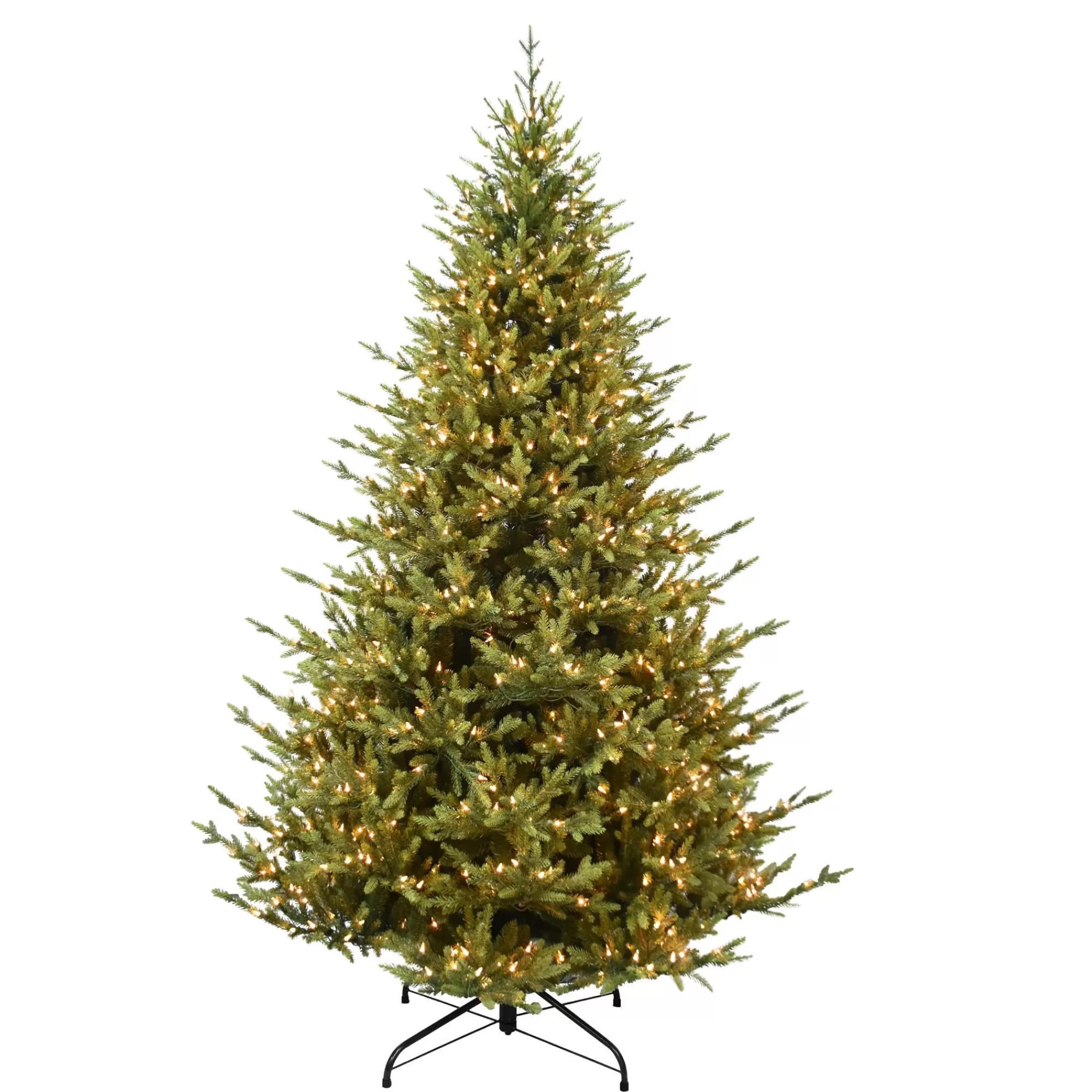 CC Christmas Decor 7.5' Pre-Litaddison Fir Artificial Christmas Tree, Clear Lights< Pre-Lit