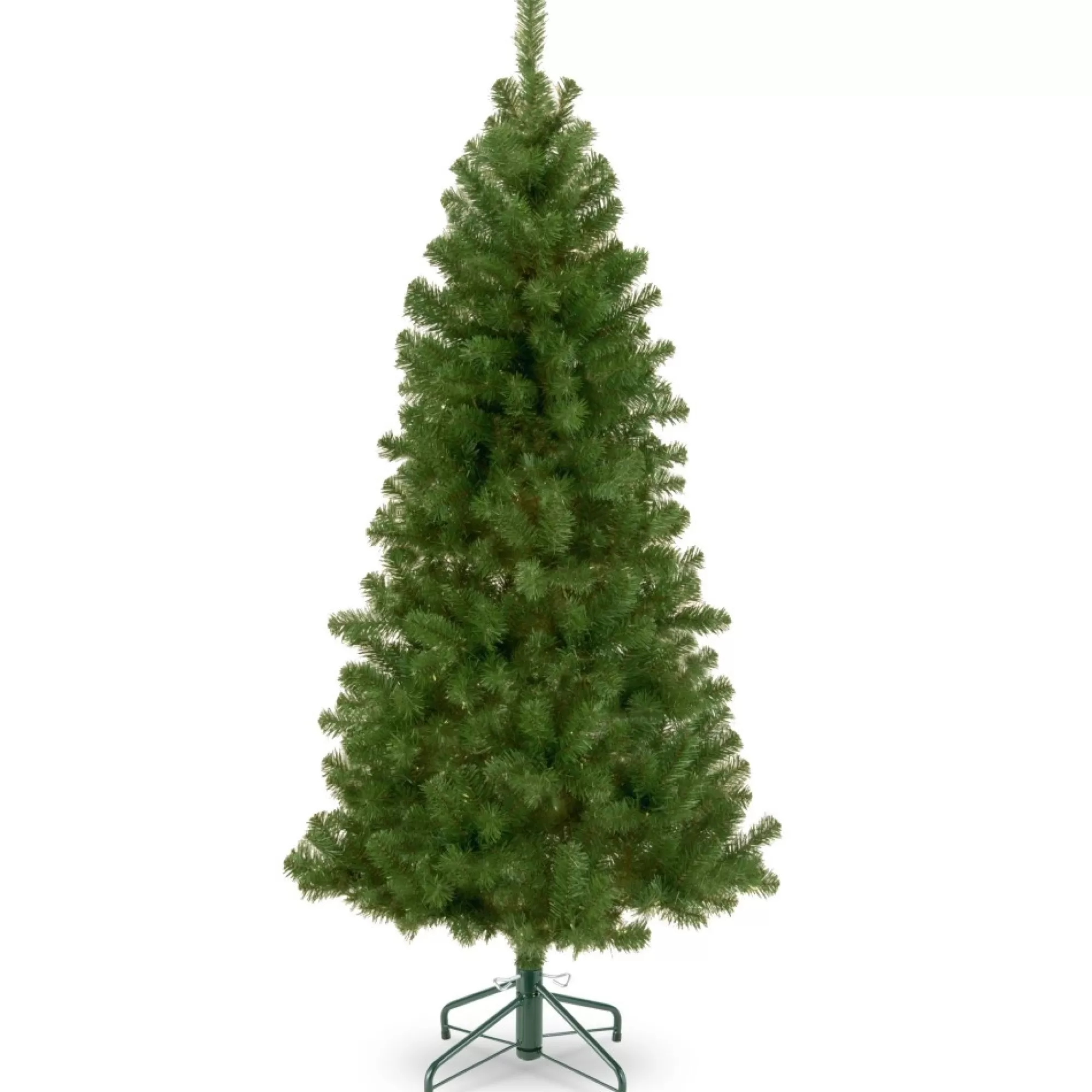 Christmas Central Unlit-7.5' Slim Canadian Grande Fir Artificial Christmas Tree, Unlit