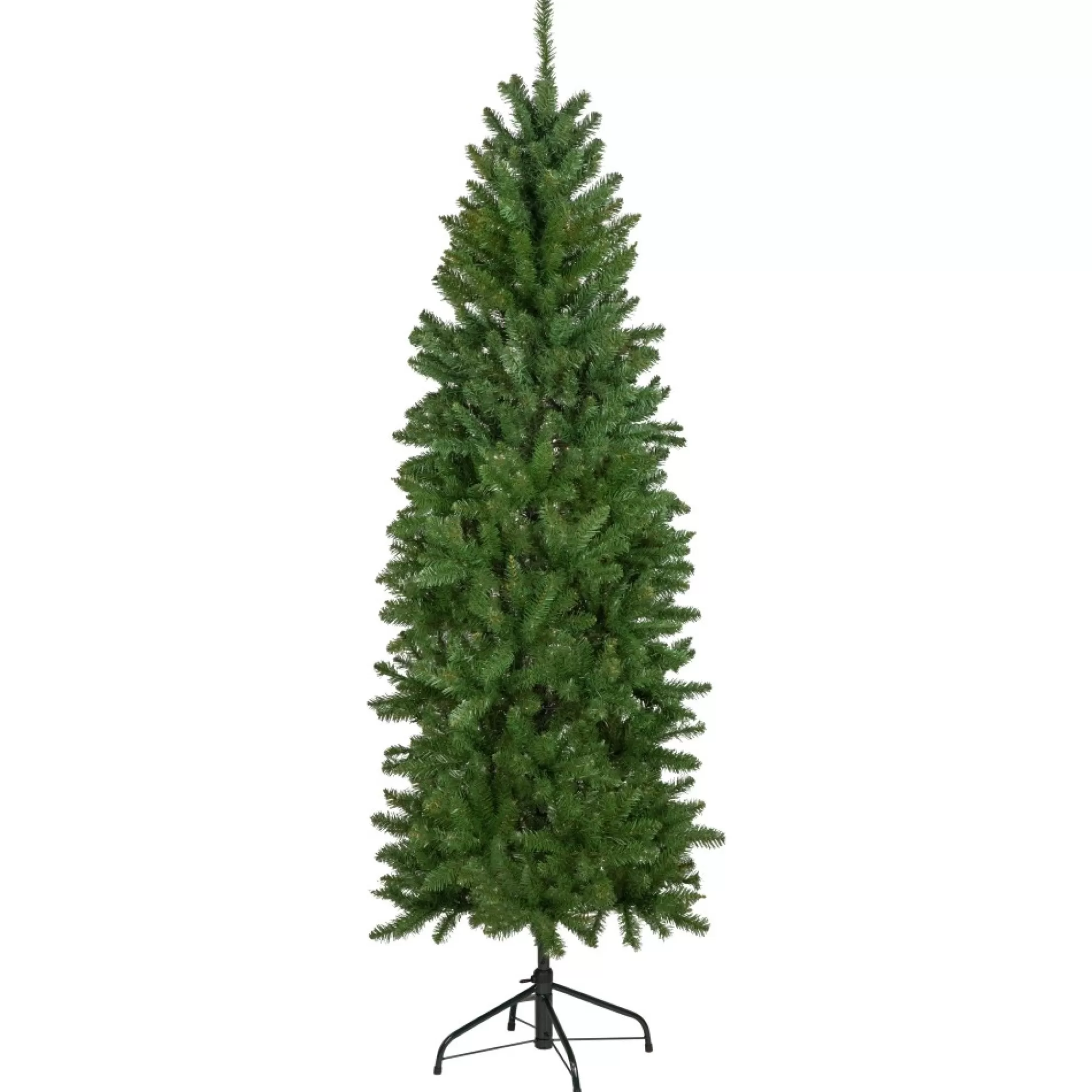 Northlight Unlit-7.5' Unlit Pencil White River Fir Artificial Christmas Tree